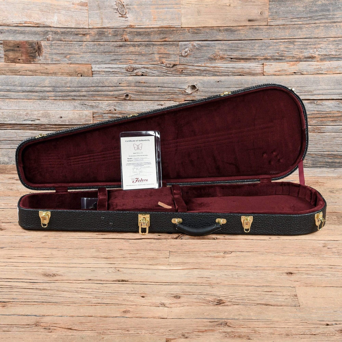 Fodera Viceroy Deluxe 4 Burmese Sal Top Roasted Ash Body w/Birdseye Maple Fingerboard Bass Guitars / 4-String