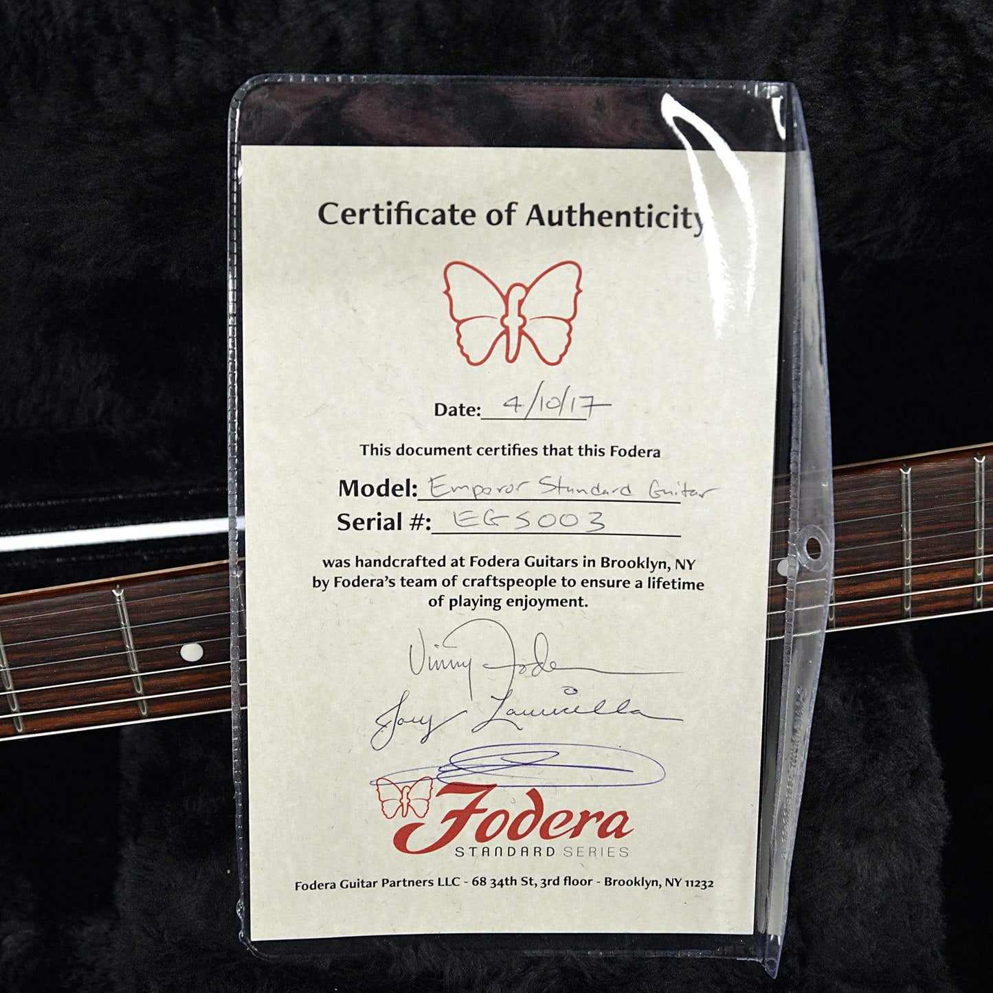 Fodera Emperor Standard Shoreline Gold w/Tortoiseshell Pickguard and Seymour Duncan SSH Pickups Electric Guitars / Solid Body