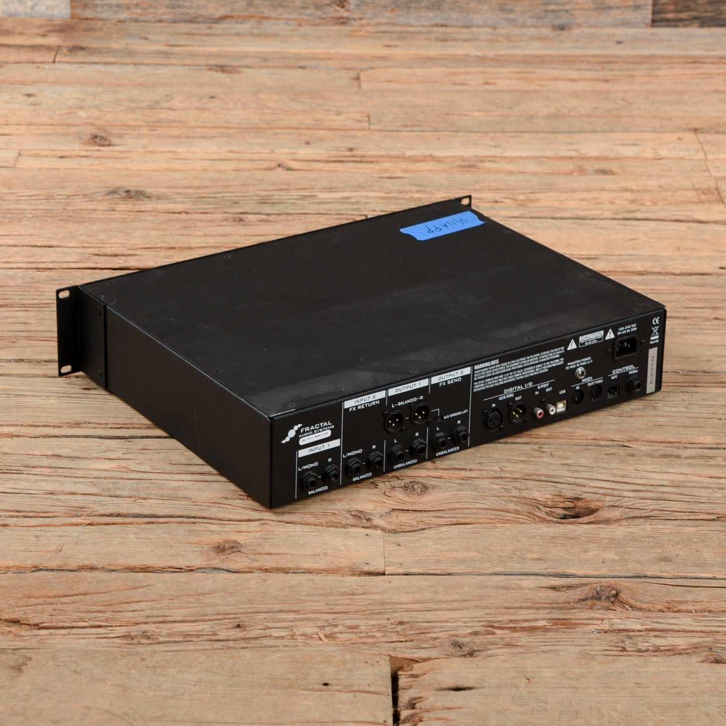 Fractal Audio Systems Axe FX II Preamp/Effects Processor w/Foot Controller (Serial #11I2178) Effects and Pedals / Amp Modeling