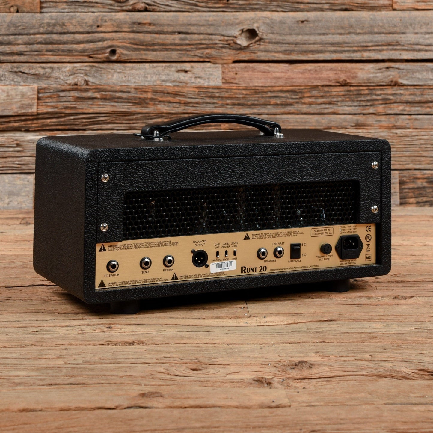 Friedman Runt 20 2-Channel 20-Watt Guitar Amp Head Amps / Guitar Cabinets