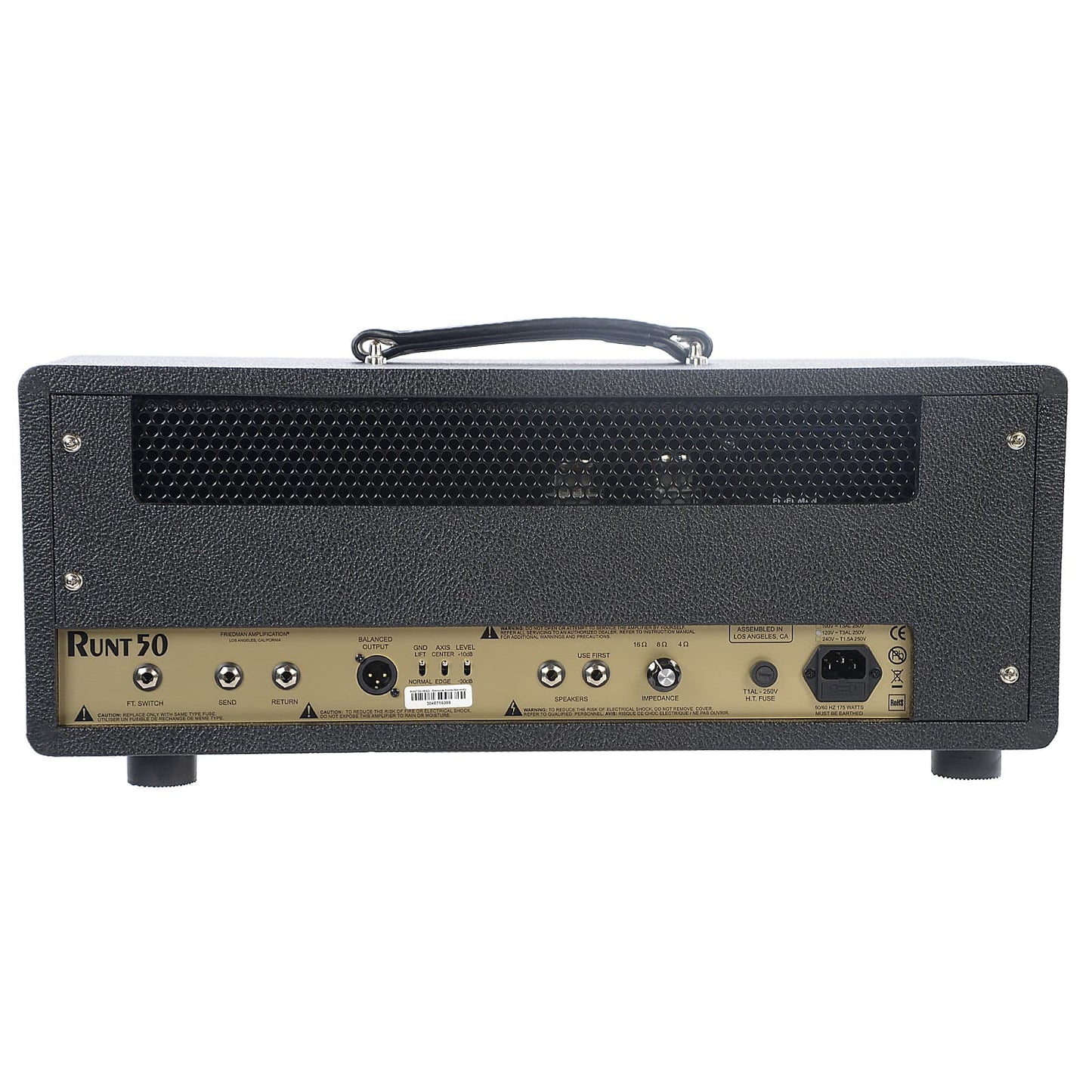 Friedman Runt 50 2 Channel 50W EL34 Head Amps / Guitar Heads
