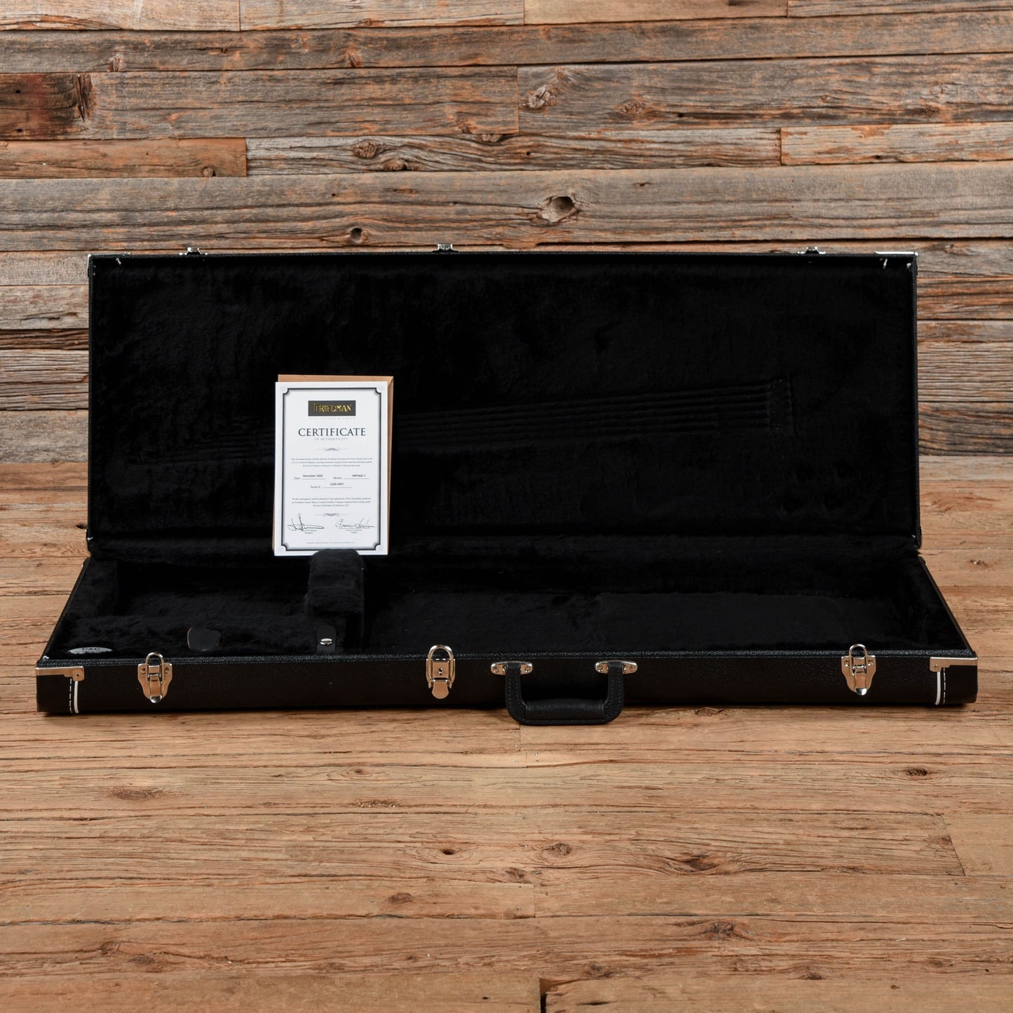 Friedman Vintage T Black 2020 Electric Guitars / Solid Body