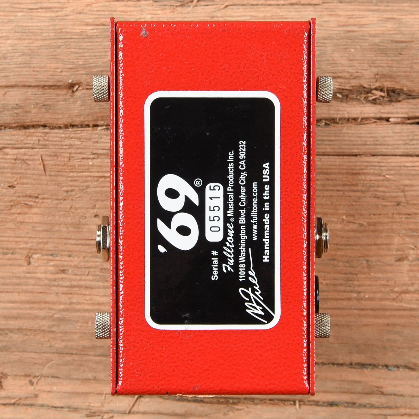 Fulltone '69 Fuzz MkII Effects and Pedals / Fuzz