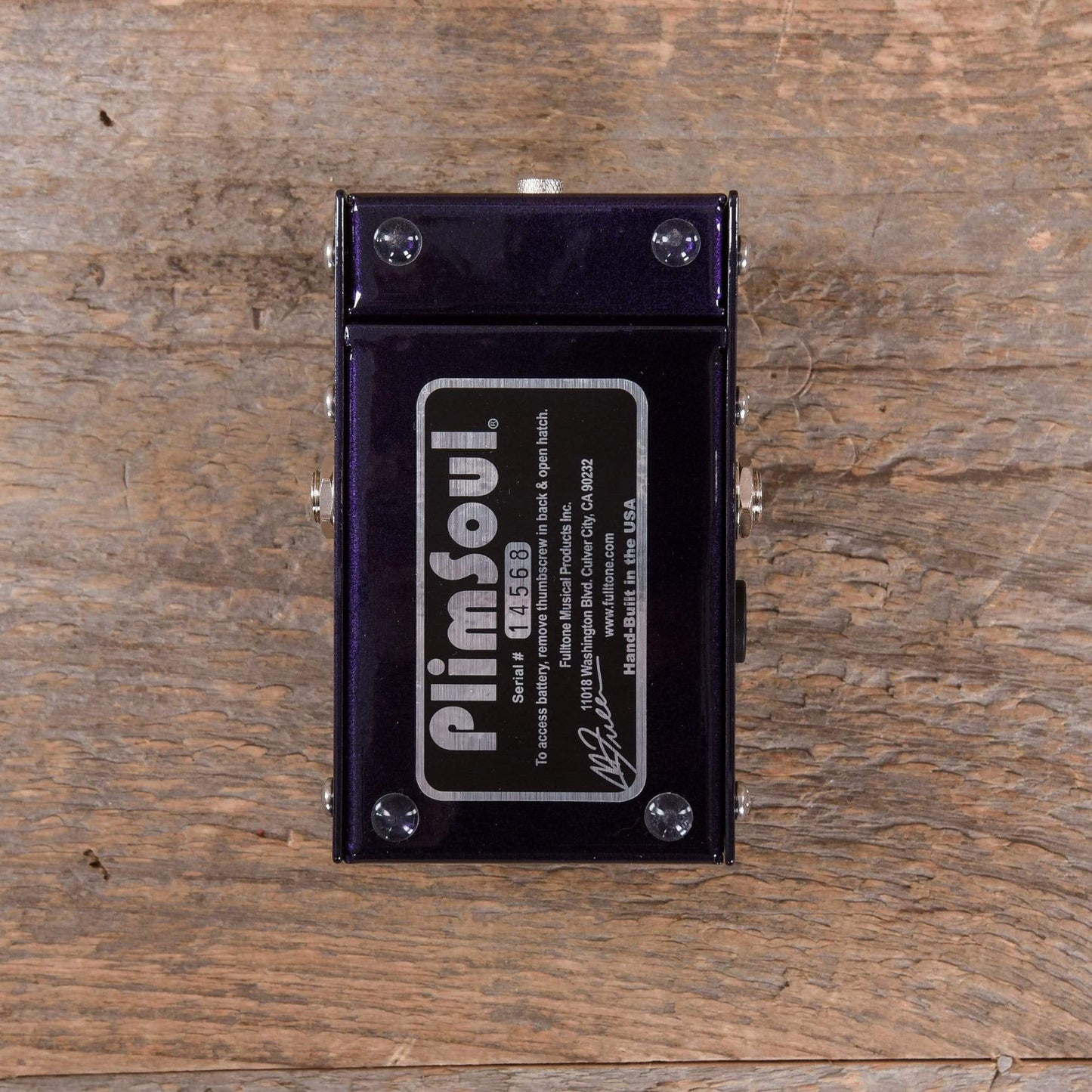 Fulltone PlimSoul v2 Effects and Pedals / Overdrive and Boost