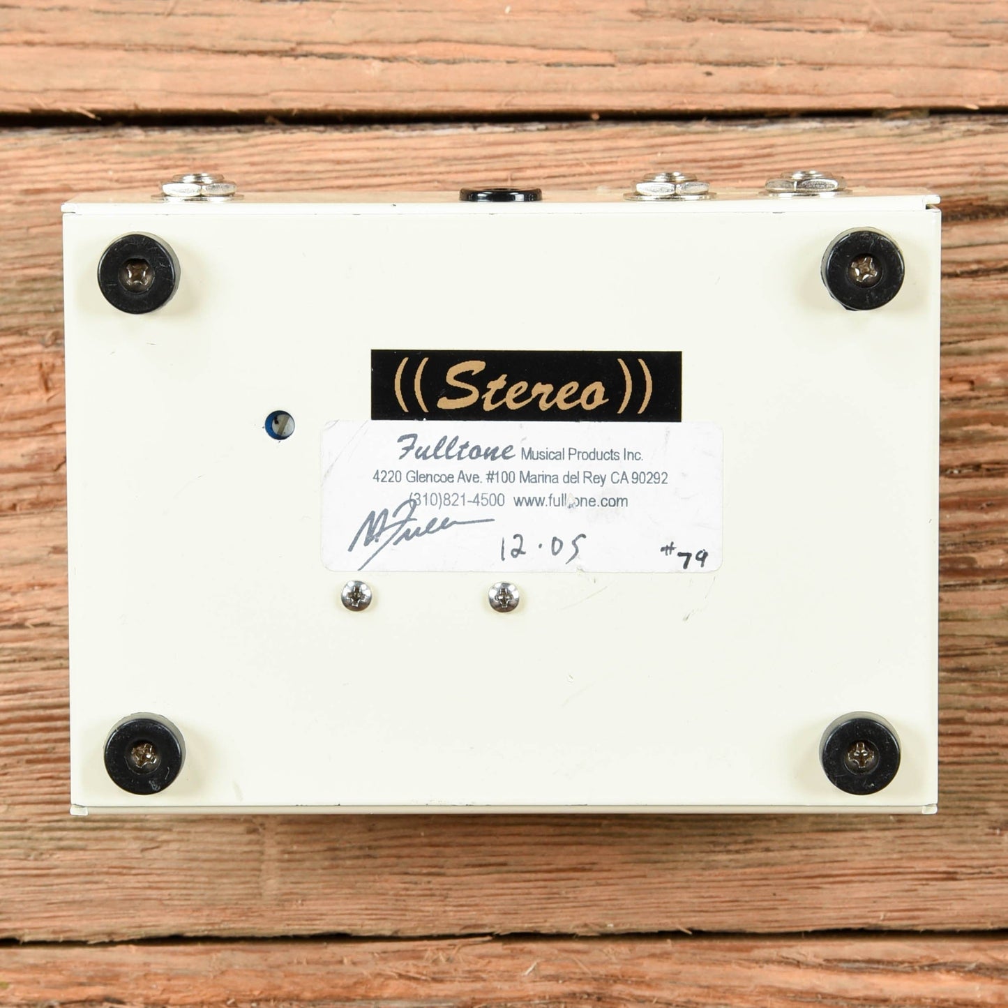 Fulltone Custom Shop CS-MDV-1 Mini Deja Vibe Effects and Pedals / Tremolo and Vibrato