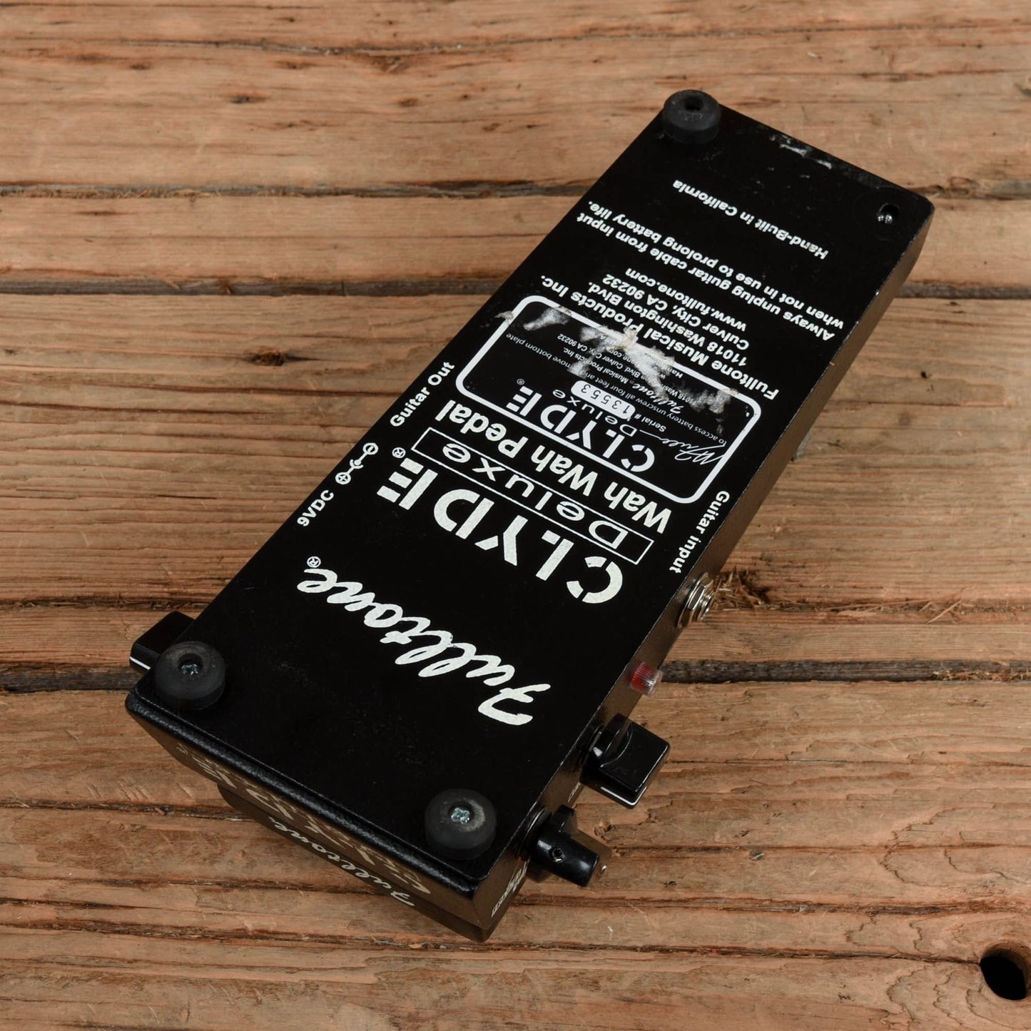 Fulltone Clyde Deluxe Wah Effects and Pedals / Wahs and Filters