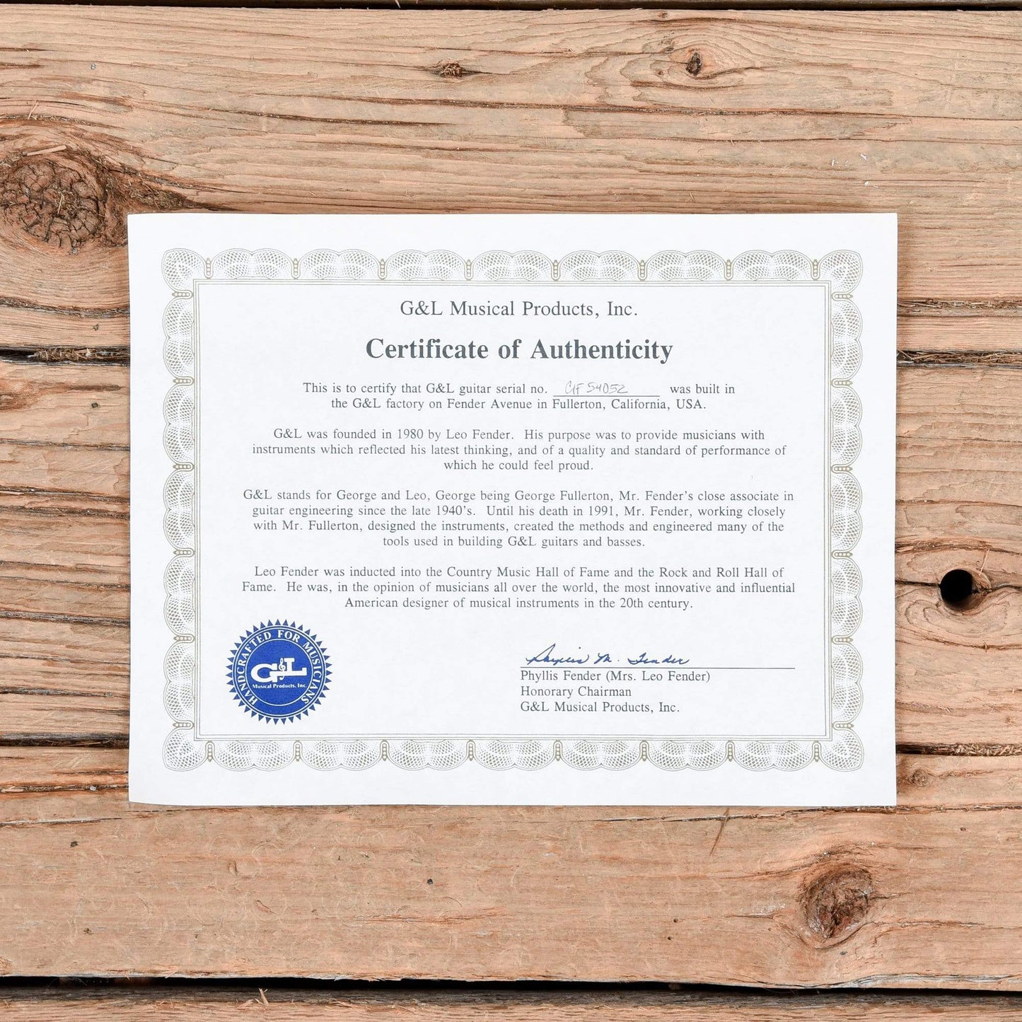 G&L USA Legacy Copper Metallic 2009 Electric Guitars / Solid Body