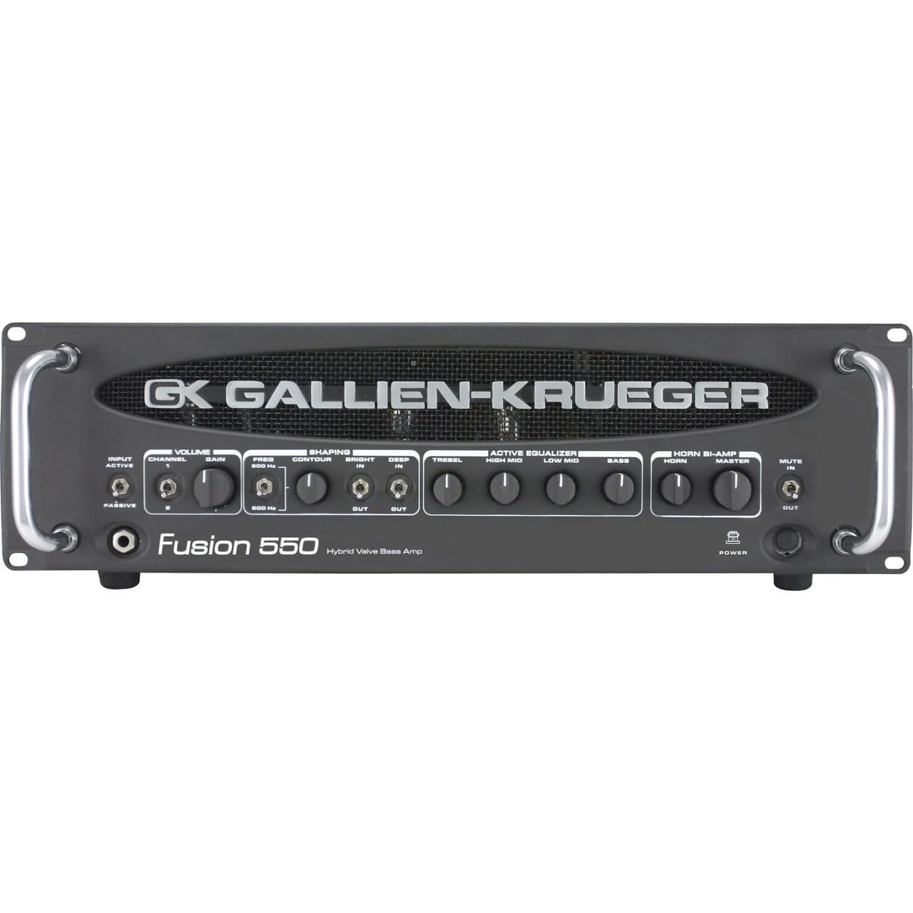 Gallien-Krueger Fusion 550 Hybrid Valve Bass Amplifier Amps / Bass Heads