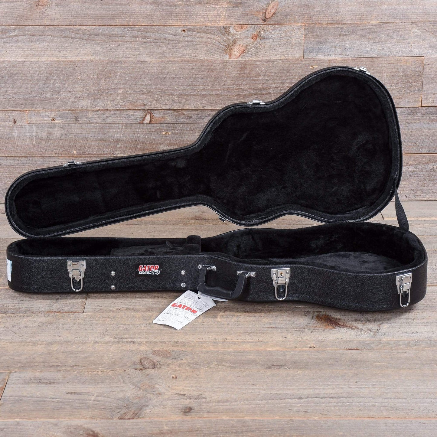 Gator Wood 3/4 Sized Acoustic Guitar Case Black Tolex Accessories / Cases and Gig Bags / Guitar Cases