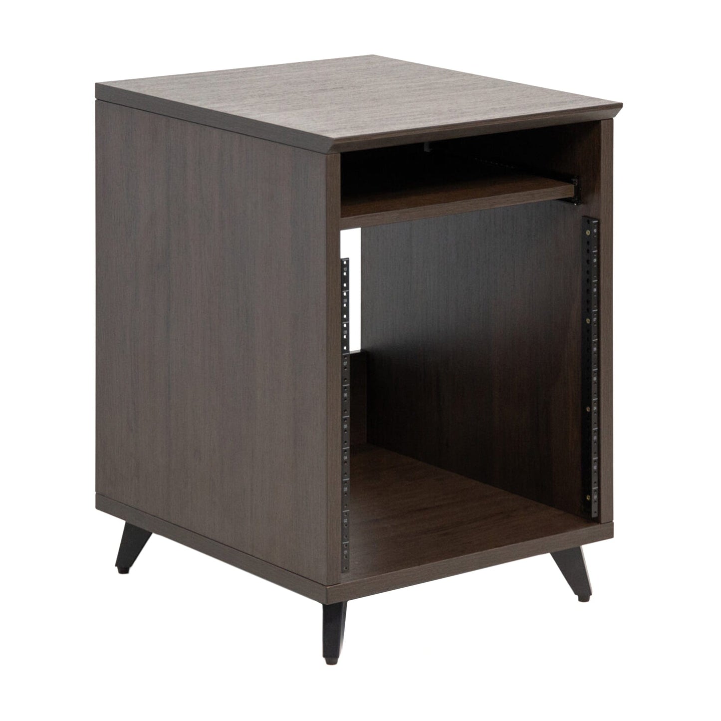 Gator Elite Furniture Series 10U Studio Rack Table Dark Walnut Accessories / Stands