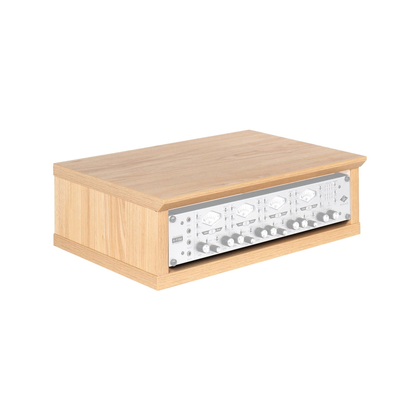 Gator Elite Series Furniture Desktop 2U Studio Rack Maple Accessories / Stands