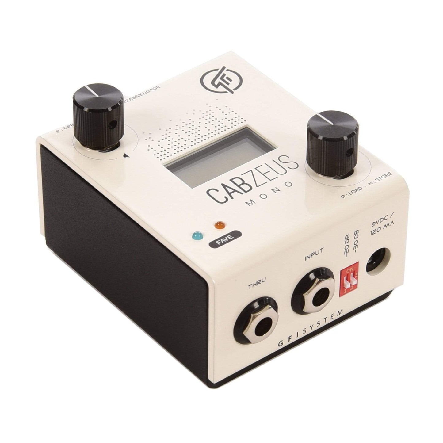 GFI System Cabzeus Mono Speaker Simulator Pedal Effects and Pedals / Amp Modeling