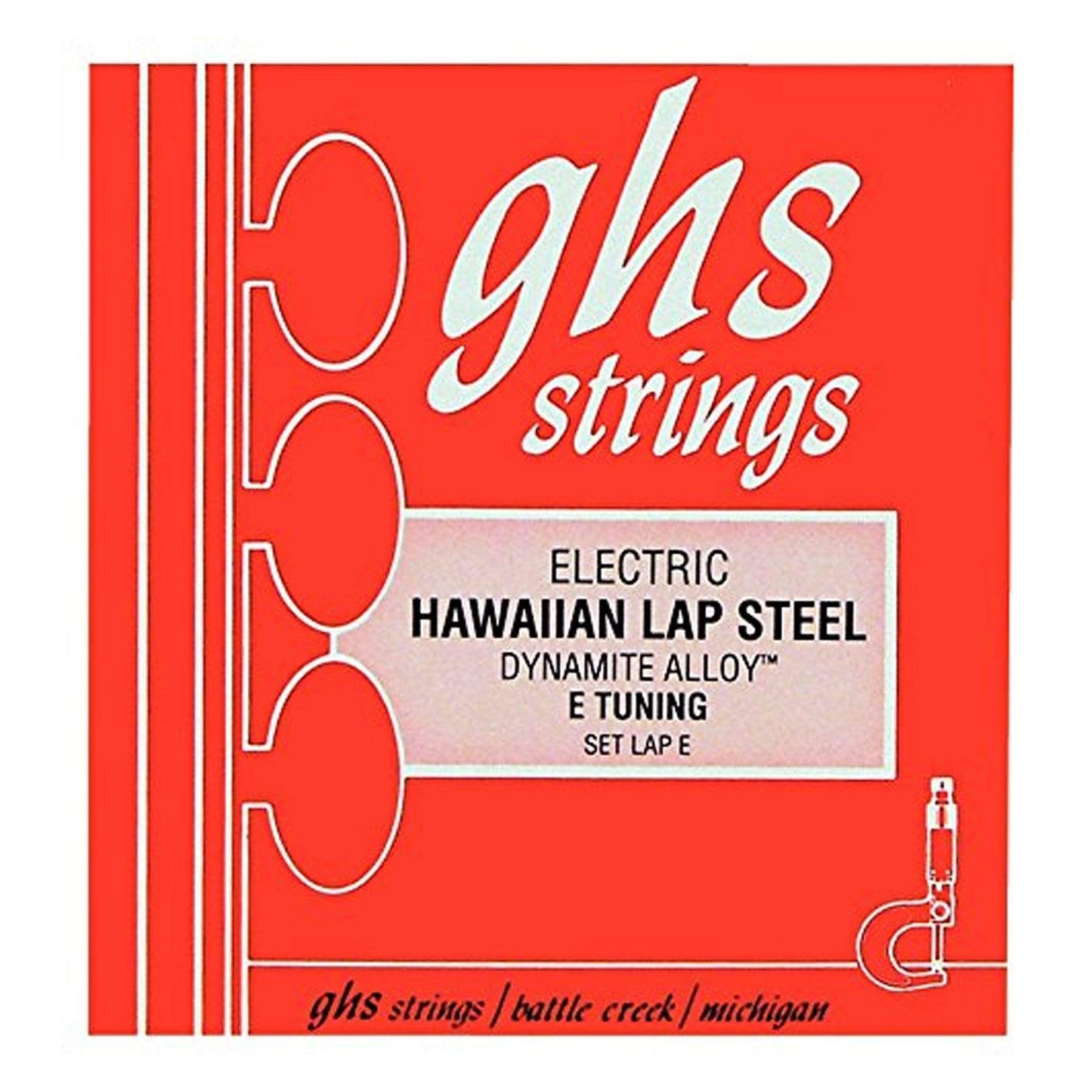 GHS Electric Hawaiian Lap Steel Strings E Tuning 13-56 (3 Pack Bundle) Accessories / Strings / Guitar Strings