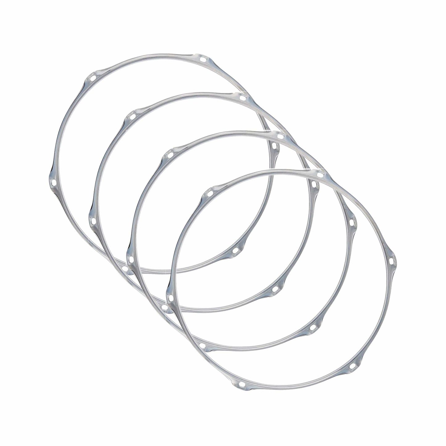 Gibraltar 12" 6 Lug 2.3mm Steel Hoop 4 Pack Bundle Drums and Percussion / Parts and Accessories / Drum Parts