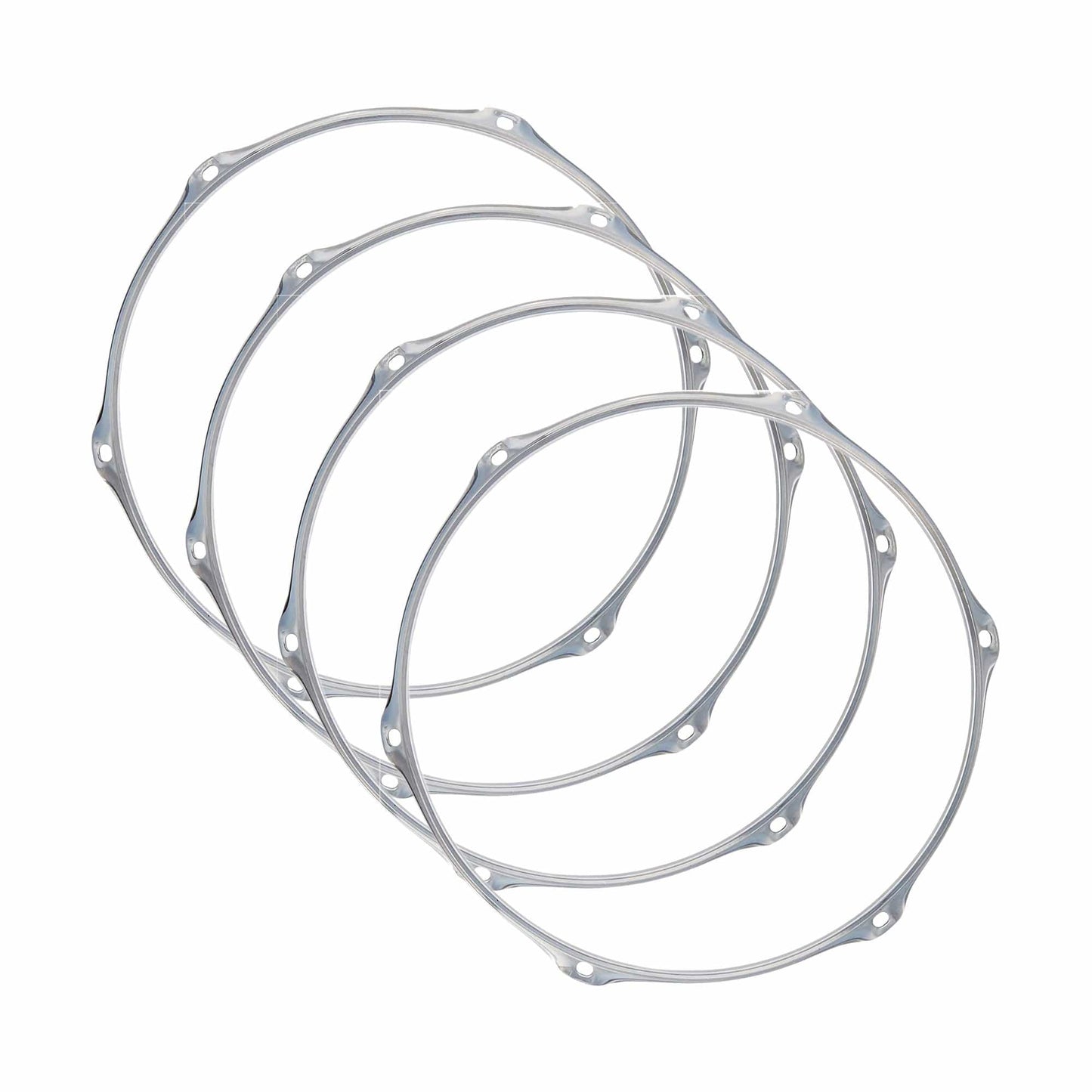 Gibraltar 13" 6 Lug 2.3mm Steel Hoop 4 Pack Bundle Drums and Percussion / Parts and Accessories / Drum Parts