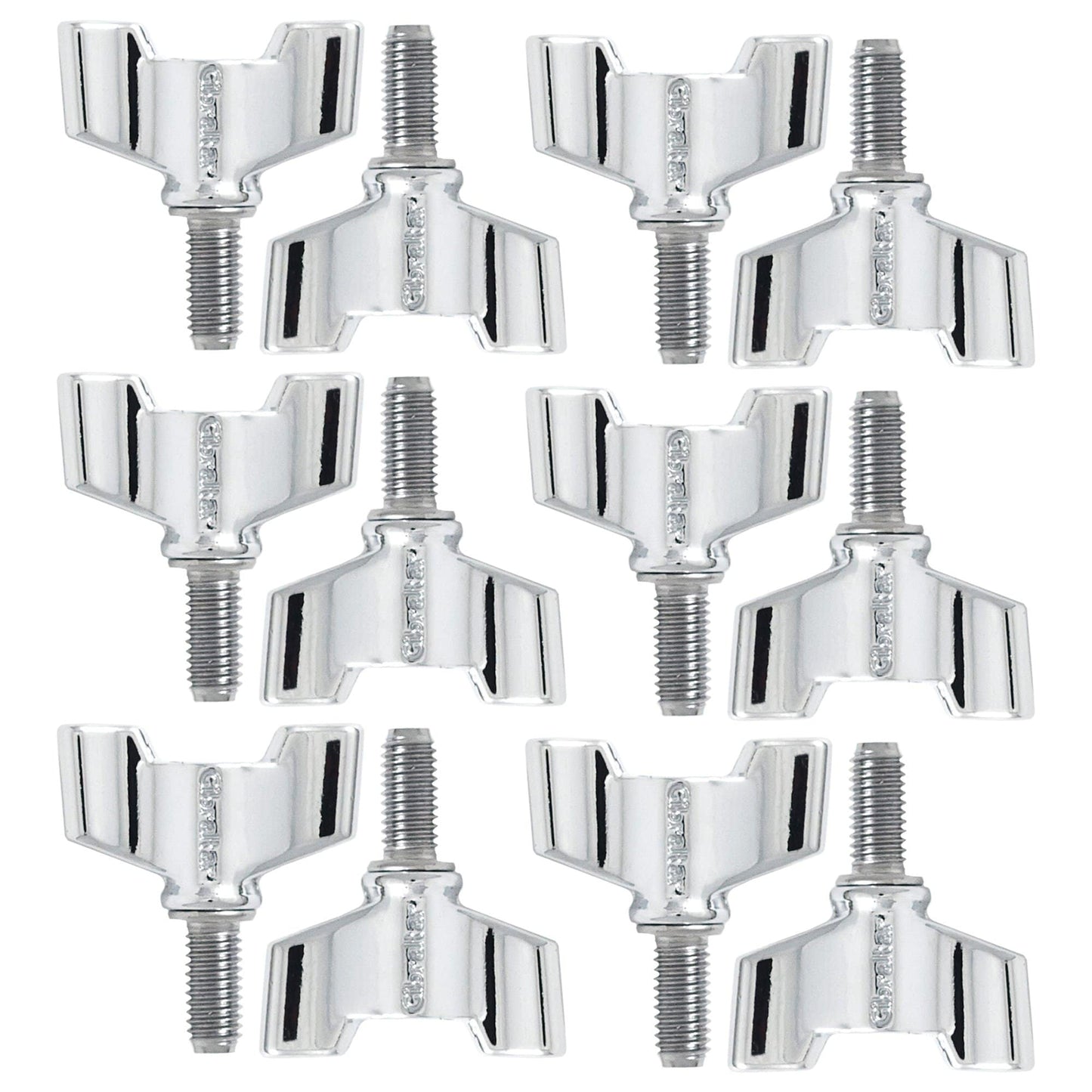 Gibraltar 8mm Wing Screw (12 Pack Bundle) Drums and Percussion / Parts and Accessories / Drum Parts