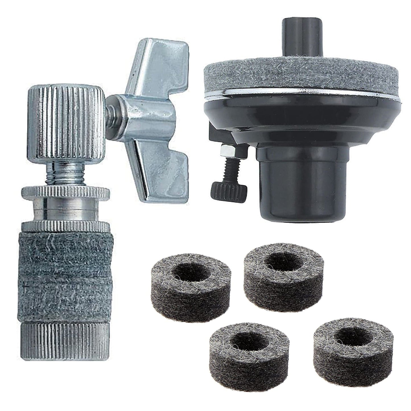 Gibraltar Standard Hi-Hat Clutch, Hi-Hat Clutch Felt (4pk), and Hi-Hat Seat w/Washer and Felt Bundle Drums and Percussion / Parts and Accessories / Drum Parts