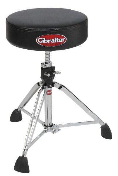 Gibraltar 9608 Round Seat Vinyl Drum Throne Drums and Percussion / Parts and Accessories / Thrones