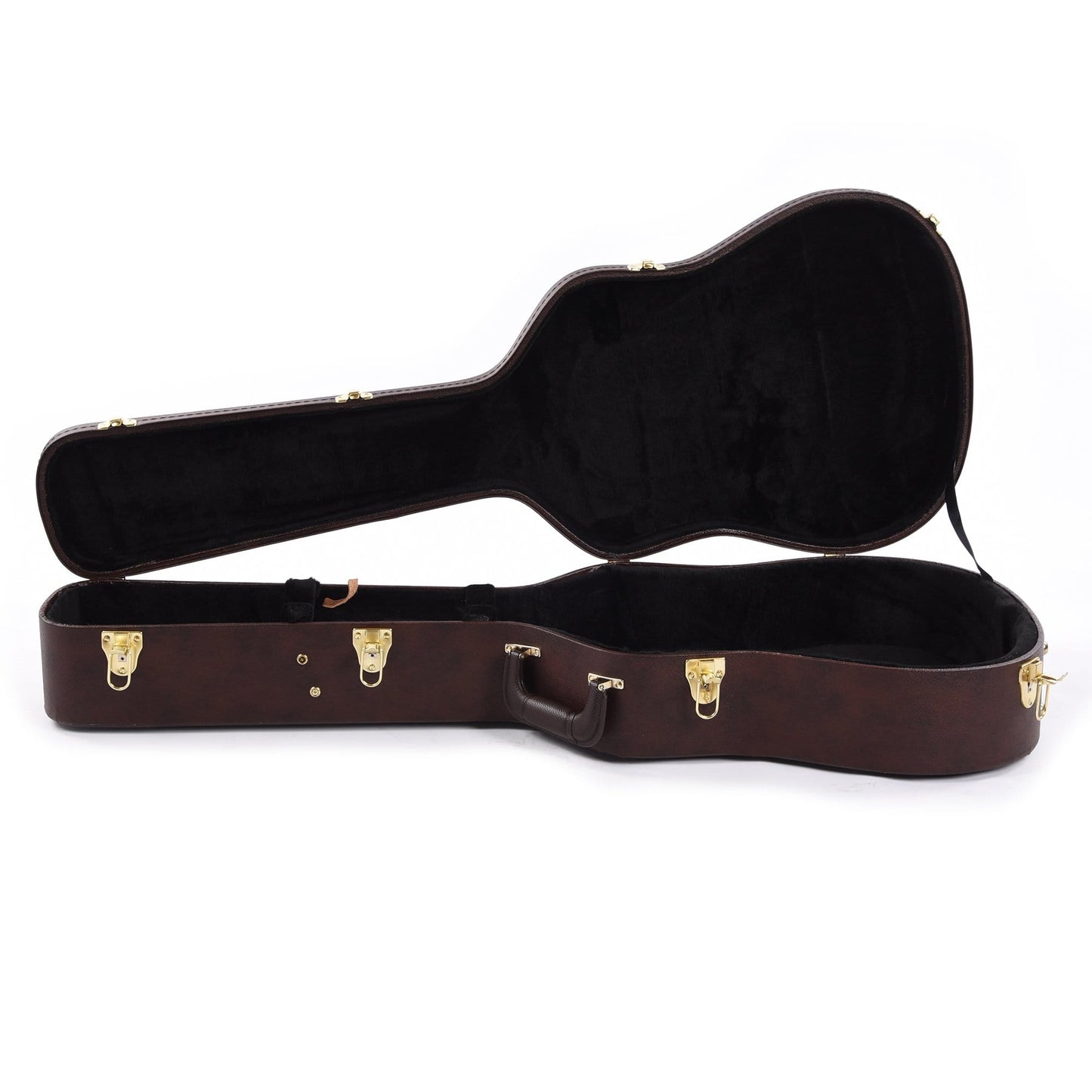 Gibson Montana Hardshell Case for Dreadnought Acoustic Dark Rosewood Exterior Accessories / Cases and Gig Bags / Guitar Cases