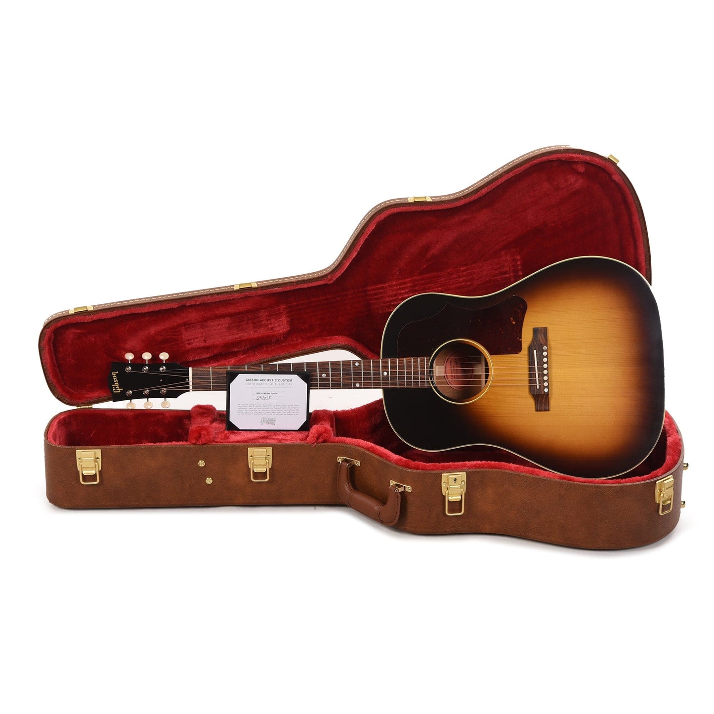 Gibson 50's J-45 Original Vintage Sunburst Tight Burst Adirondack Spruce VOS Acoustic Guitars / Dreadnought