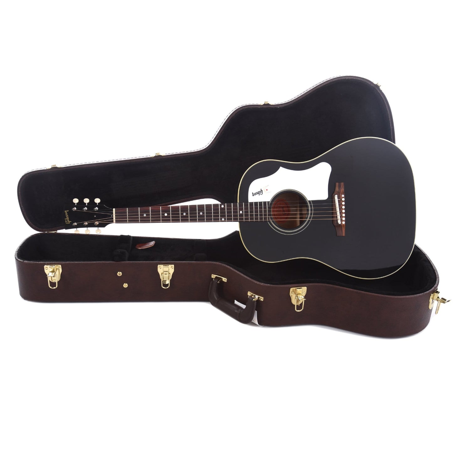 Gibson Montana '60s J-45 Original Ebony w/Adjustable Saddle Acoustic Guitars / Jumbo