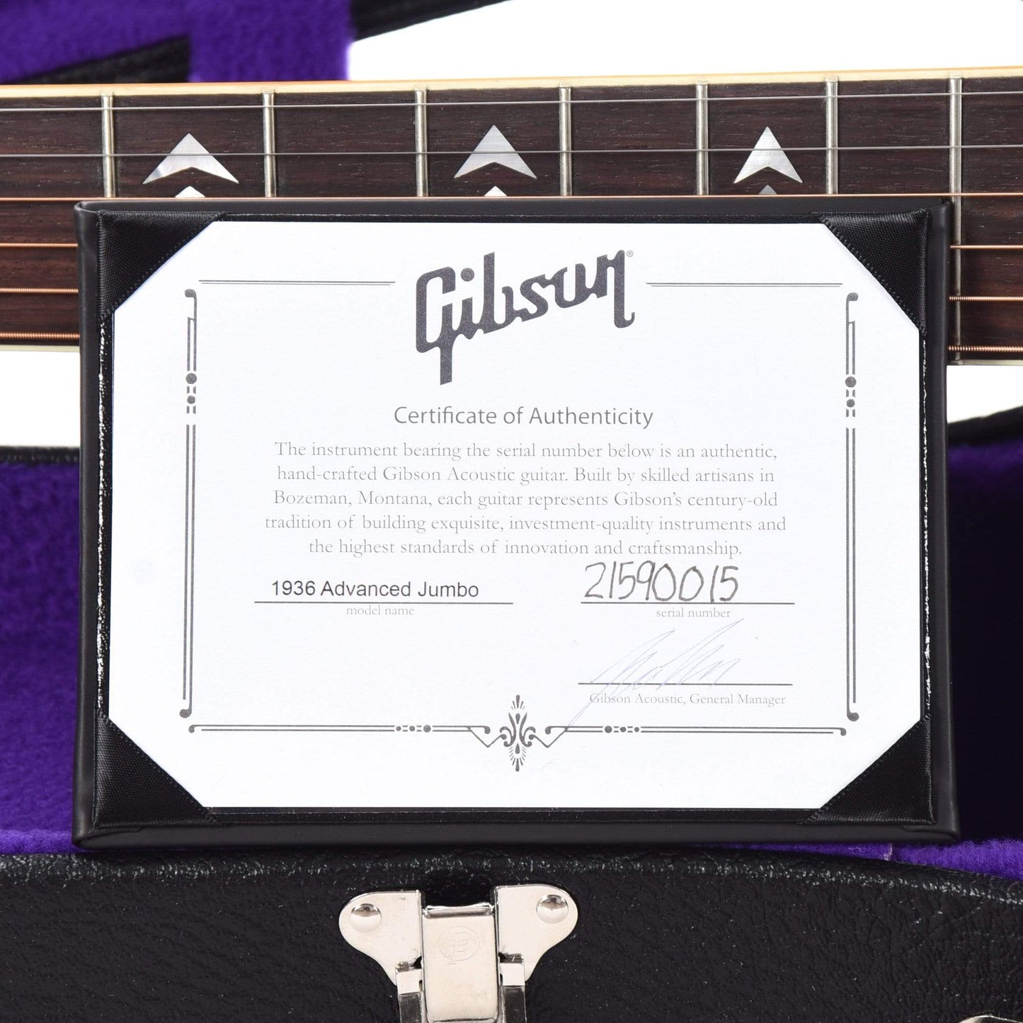 Gibson Montana Custom Shop Historic Reissue 1936 Advanced Jumbo Vintage Sunburst Acoustic Guitars / Jumbo