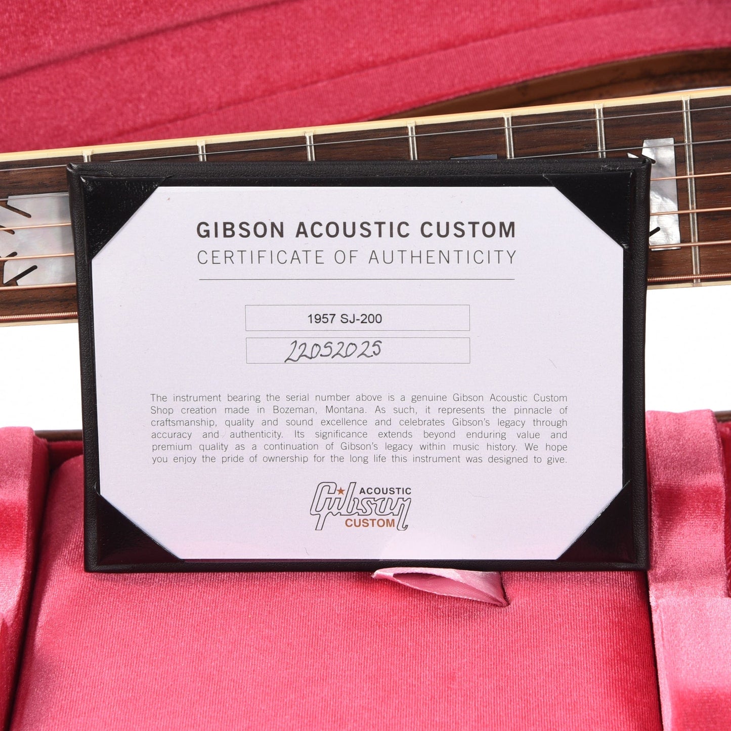 Gibson Montana Custom Shop Historic Reissue 1957 SJ-200 Vintage Sunburst Acoustic Guitars / Jumbo