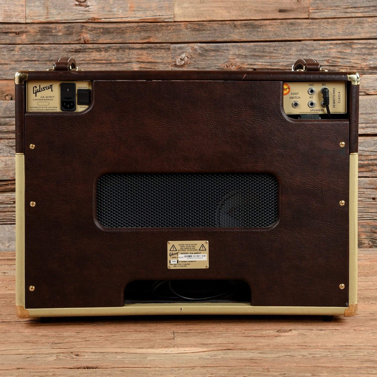 Gibson GA-40RVT Limited Edition 30w 1x12 Combo Amps / Guitar Combos