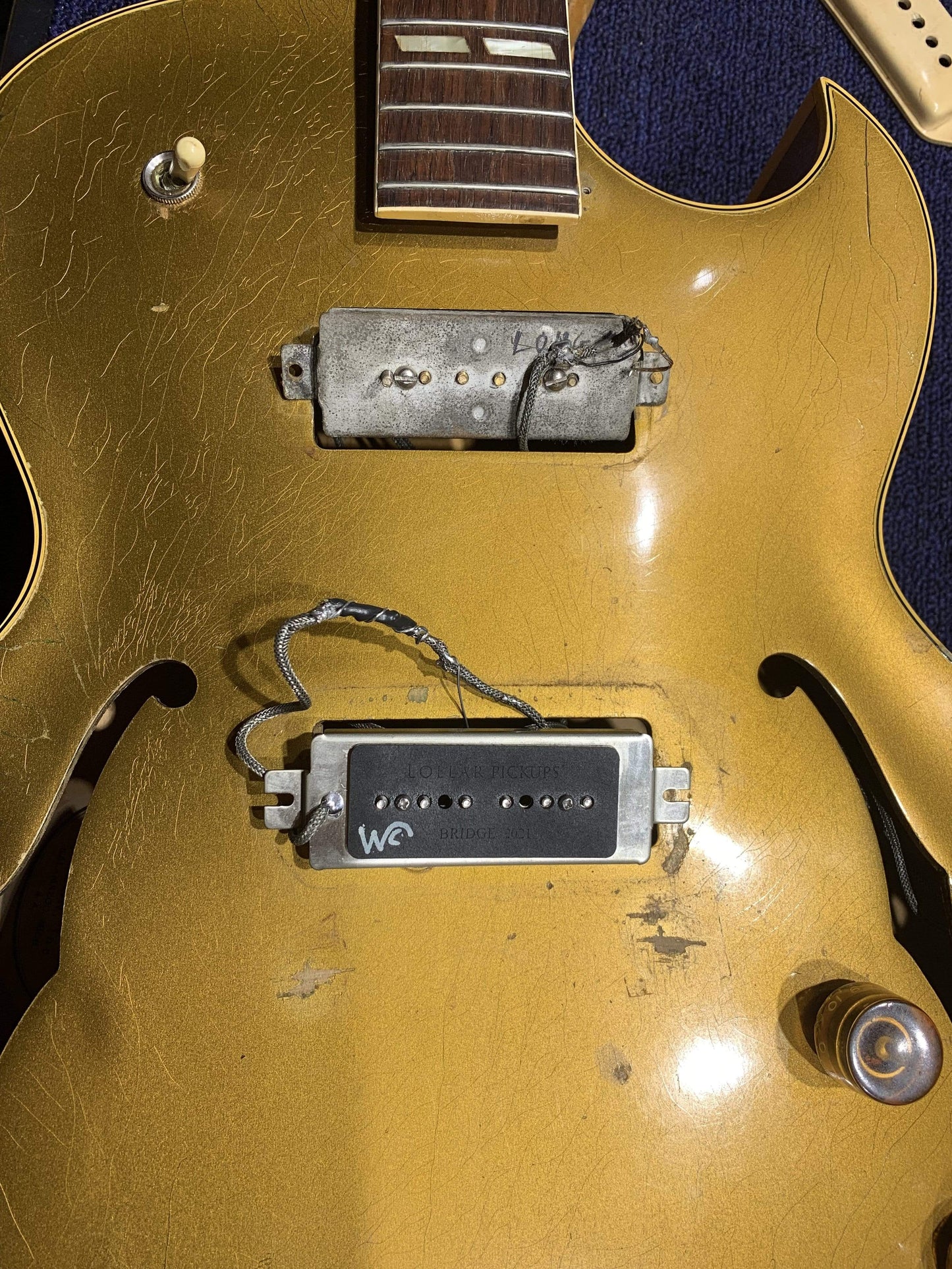 Gibson ES-295 Gold 1953 Electric Guitars / Hollow Body