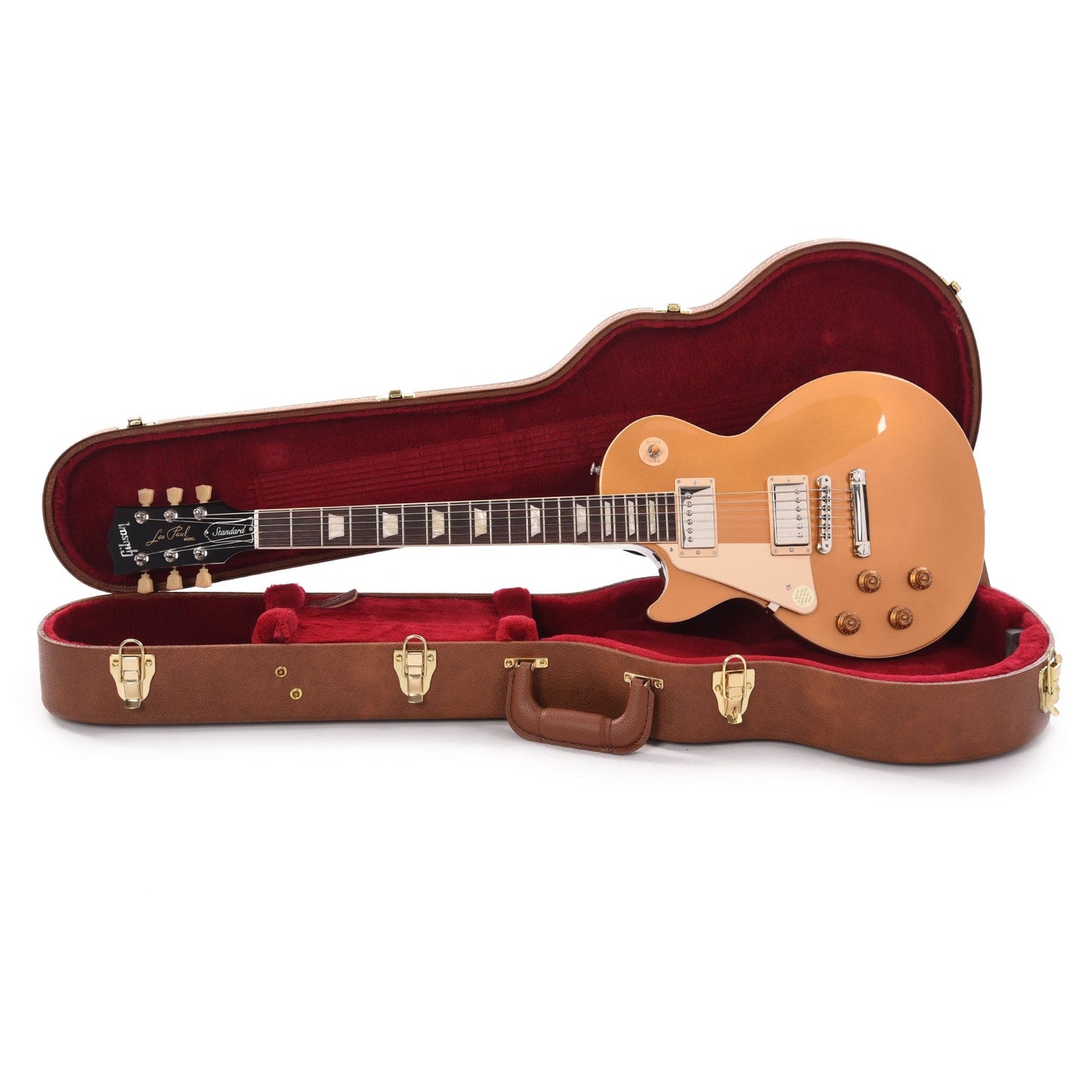 Gibson USA Les Paul Standard '50s LEFTY Goldtop Electric Guitars / Left-Handed