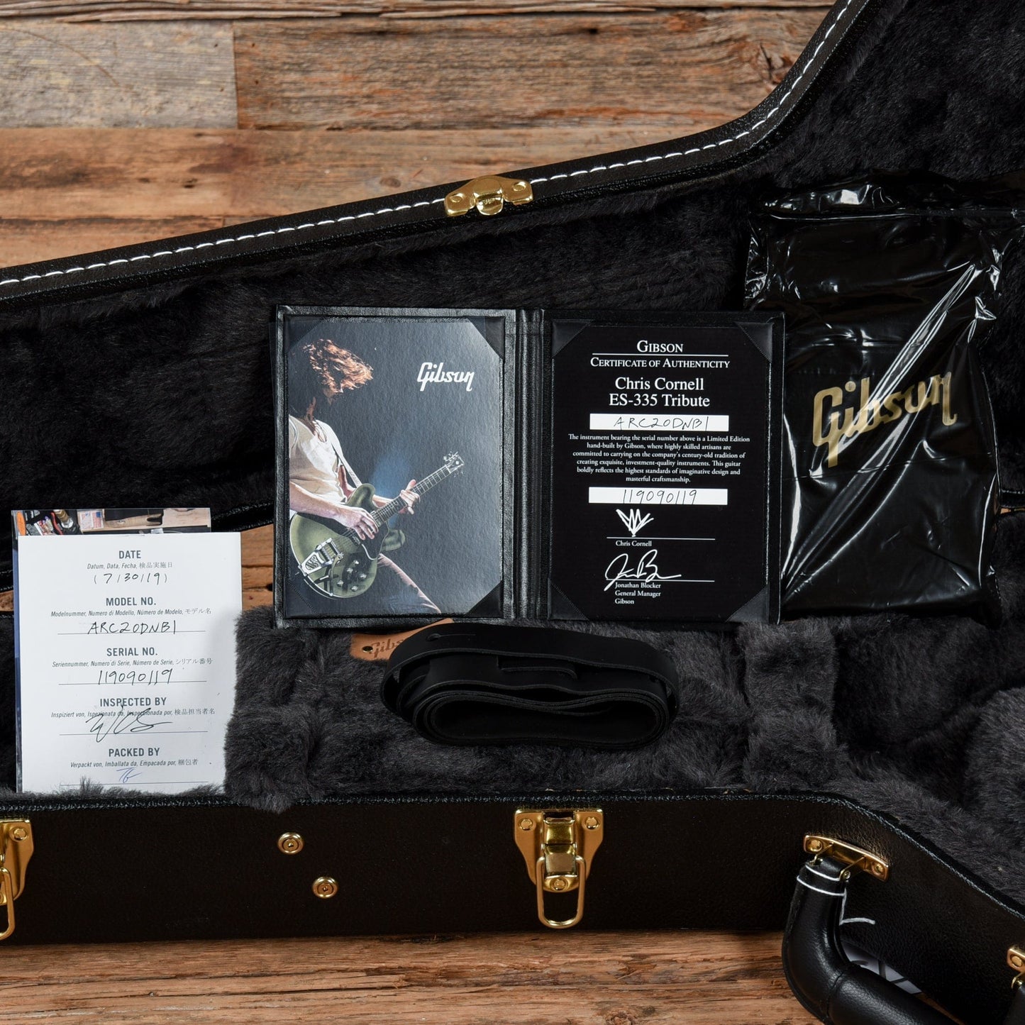 Gibson Chris Cornell Signature ES-335 Sage Green 2019 Electric Guitars / Semi-Hollow