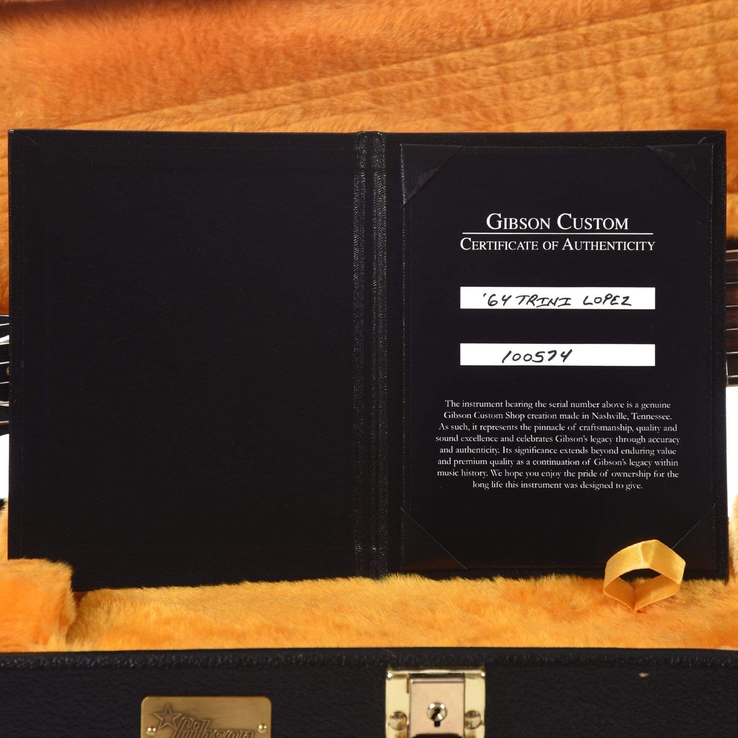 Gibson Custom 1964 Trini Lopez Standard Reissue 60s Cherry VOS Electric Guitars / Semi-Hollow