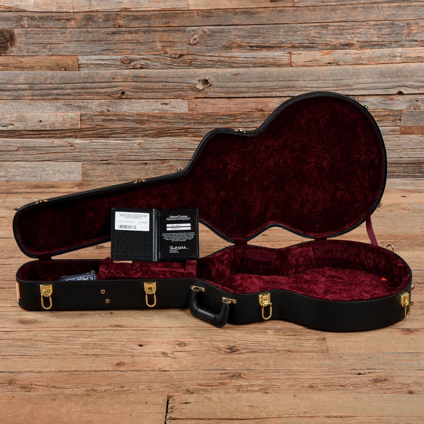 Gibson Custom ES-355 Stop Bar VOS Antique Pelham Blue 2018 Electric Guitars / Semi-Hollow