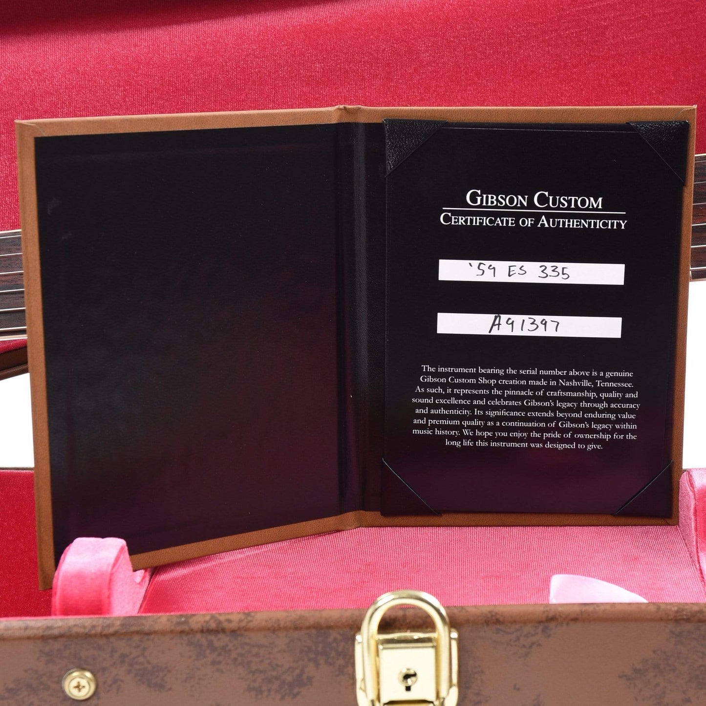 Gibson Custom Shop 1959 ES-335 Reissue "CME Spec" Antique Ebony VOS Electric Guitars / Semi-Hollow