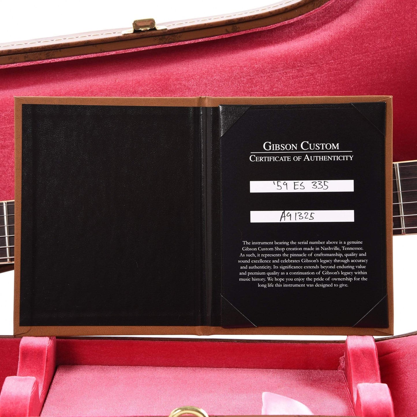 Gibson Custom Shop 1959 ES-335 Reissue Vintage Burst VOS Electric Guitars / Semi-Hollow