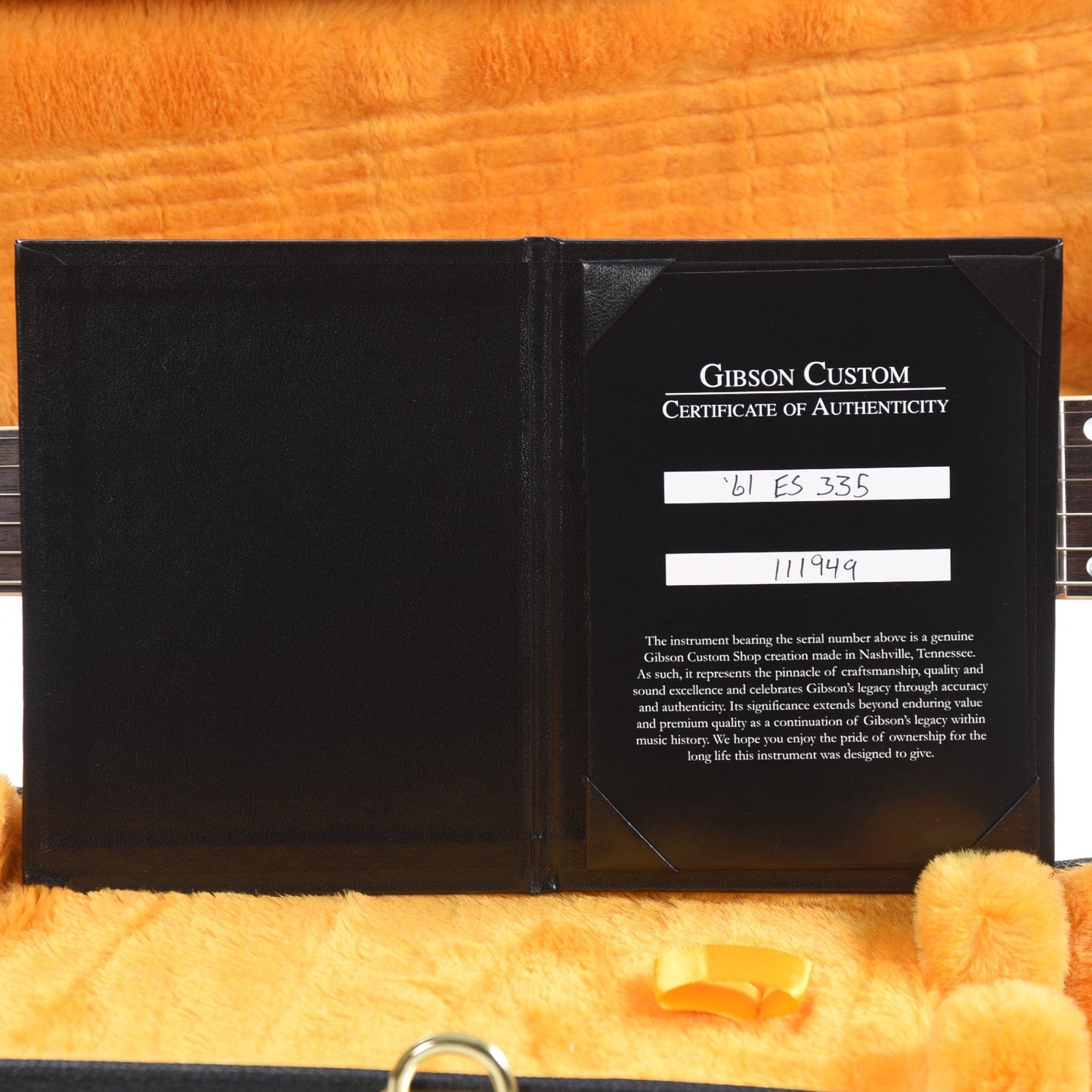 Gibson Custom Shop 1961 ES-335 Reissue '60s Cherry VOS Electric Guitars / Semi-Hollow