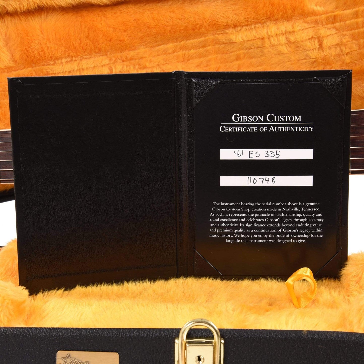 Gibson Custom Shop 1961 ES-335 Reissue '60s Cherry VOS Electric Guitars / Semi-Hollow