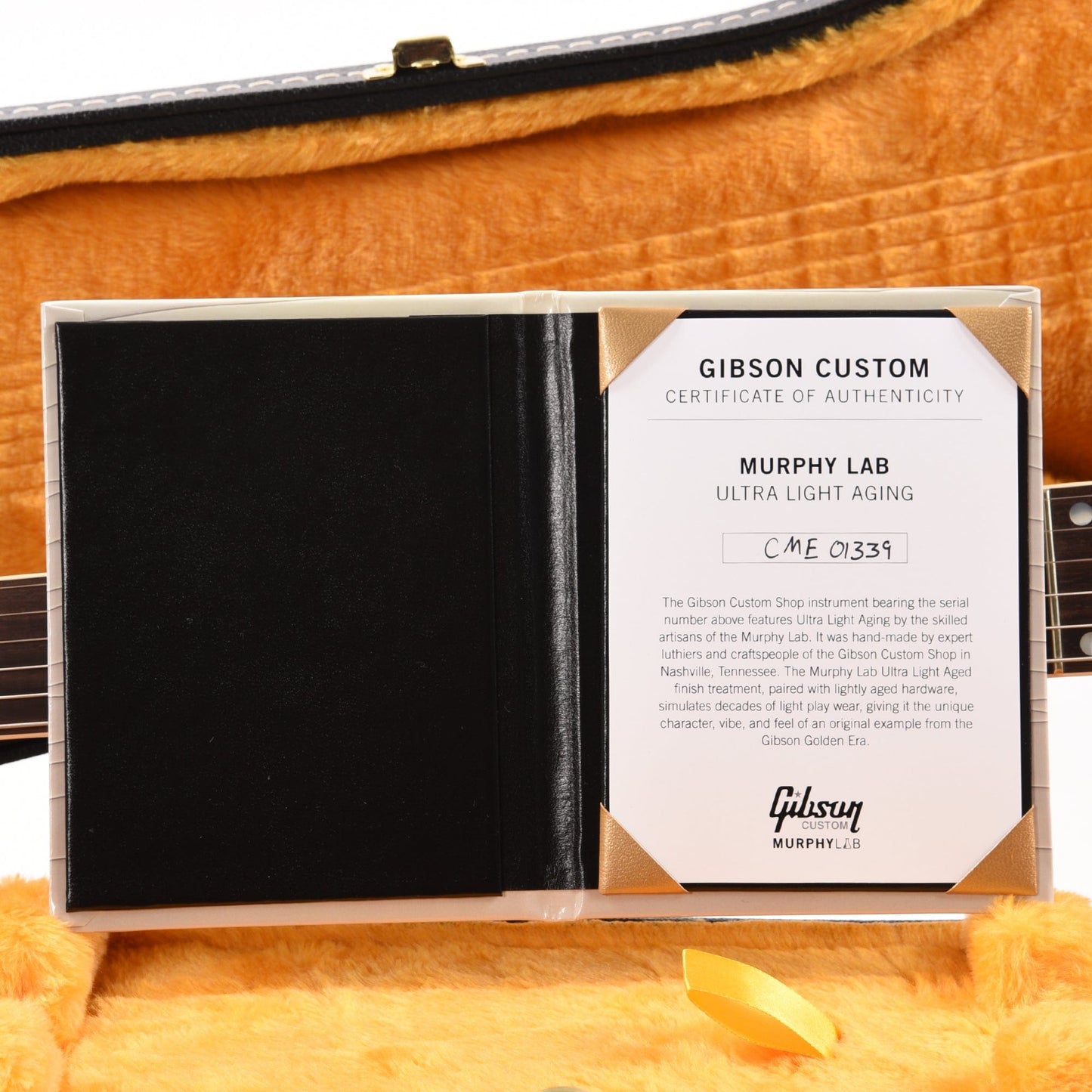 Gibson Custom Shop 1961 ES-335 Reissue "CME Spec" Antique Ebony Murphy Lab Ultra Light Aged Electric Guitars / Semi-Hollow
