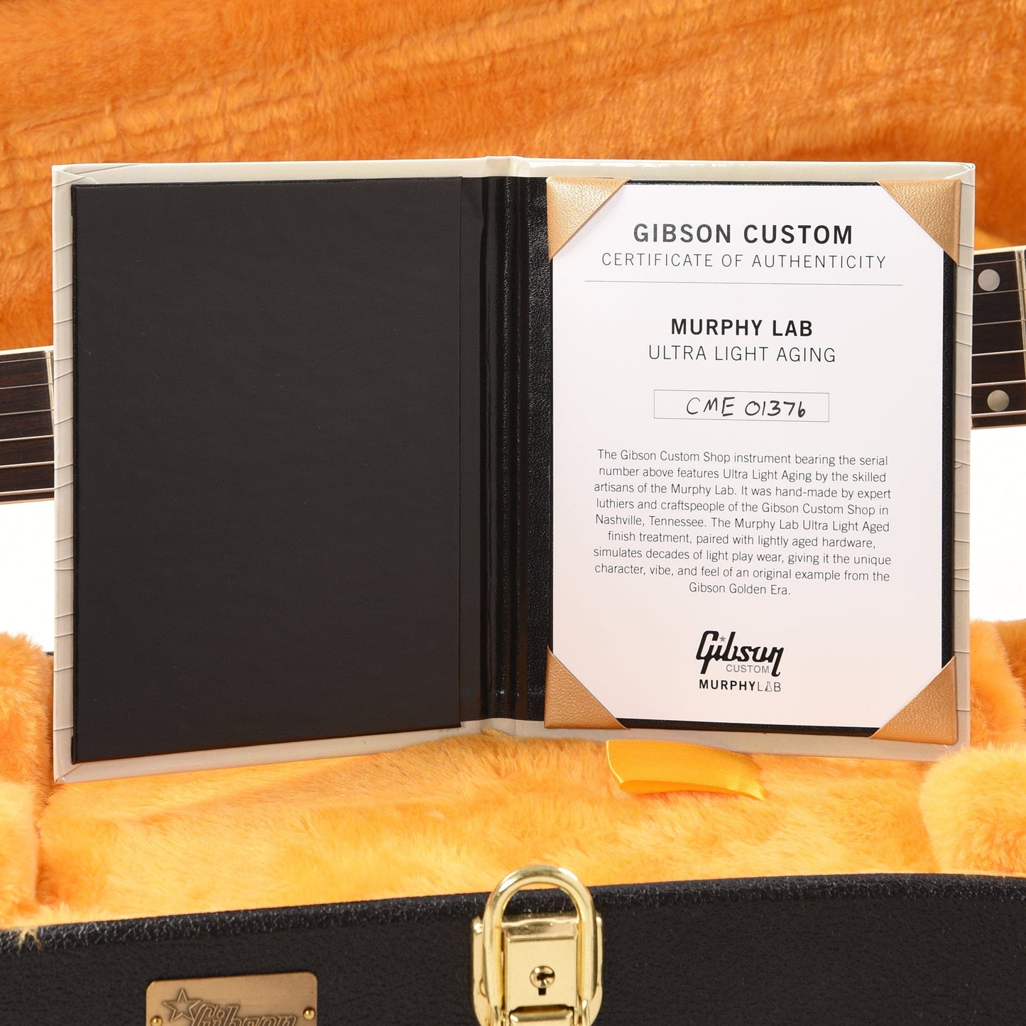 Gibson Custom Shop 1961 ES-335 Reissue "CME Spec" Antique Ebony Murphy Lab Ultra Light Aged Electric Guitars / Semi-Hollow