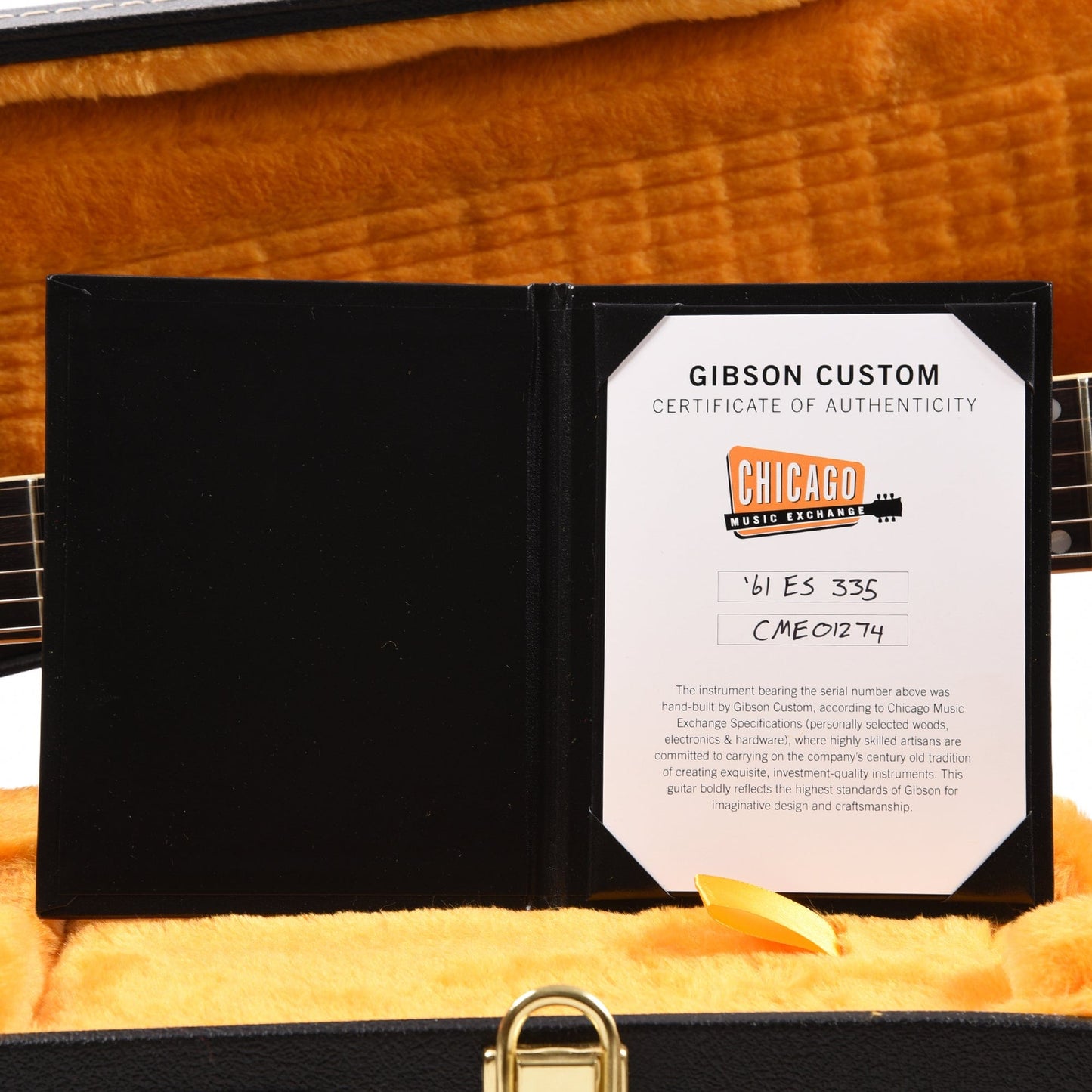 Gibson Custom Shop 1961 ES-335 Reissue "CME Spec" Antique Oxblood VOS w/Bigsby Electric Guitars / Semi-Hollow