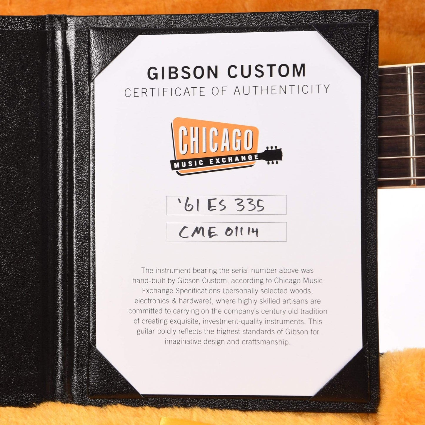 Gibson Custom Shop 1961 ES-335 Reissue "CME Spec" Heavy Antique Oxblood VOS Electric Guitars / Semi-Hollow