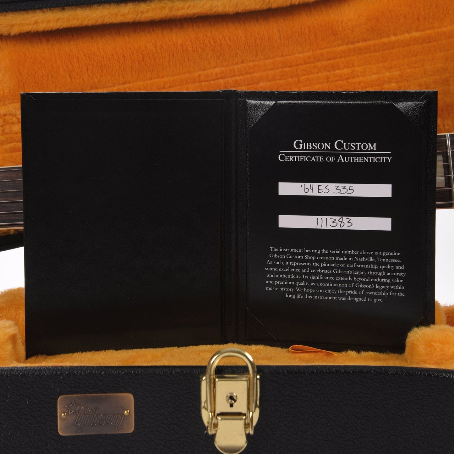 Gibson Custom Shop 1964 ES-335 Reissue Vintage Burst VOS Electric Guitars / Semi-Hollow