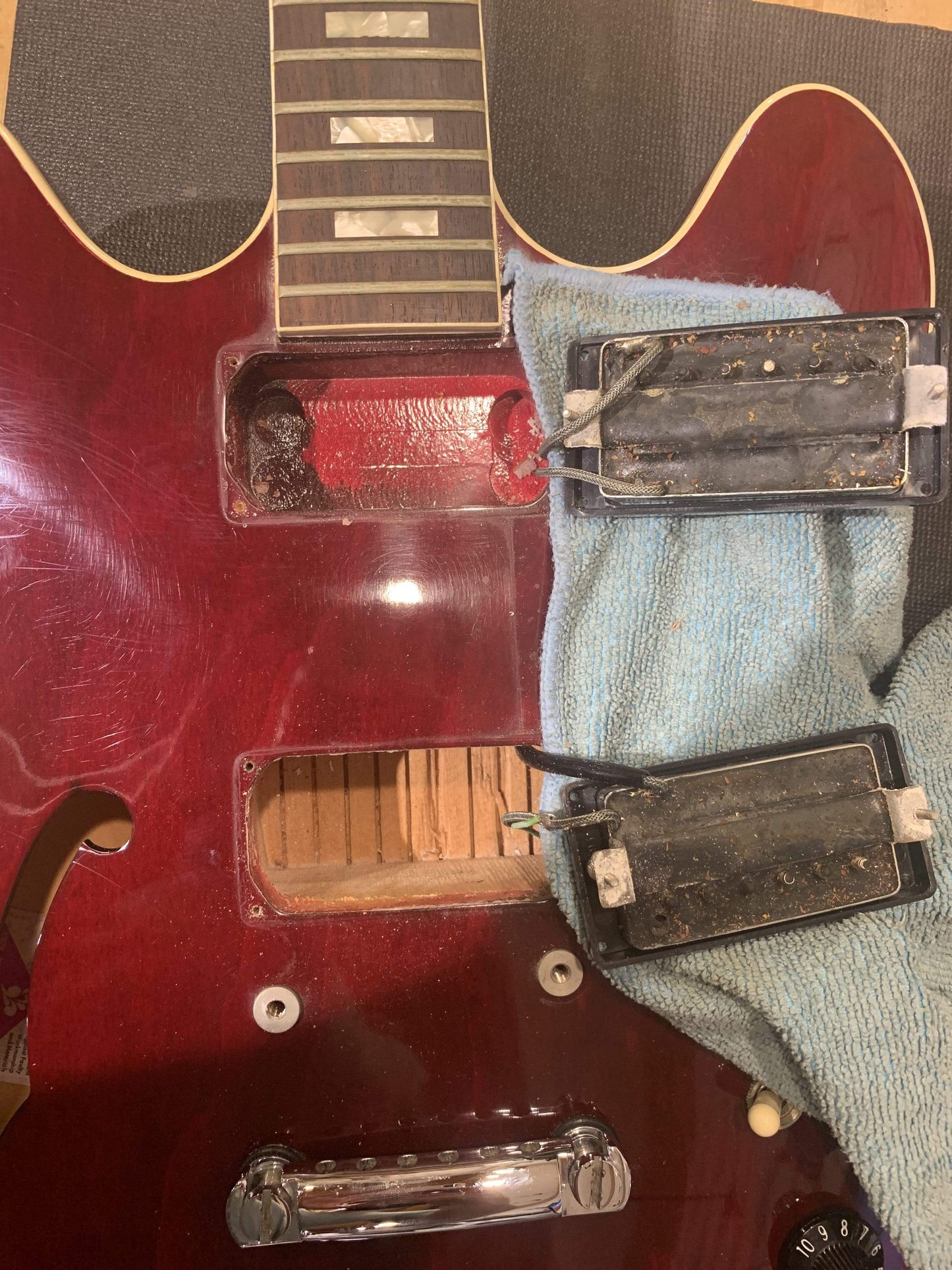 Gibson ES-335TD Wine Red 1977 Electric Guitars / Semi-Hollow