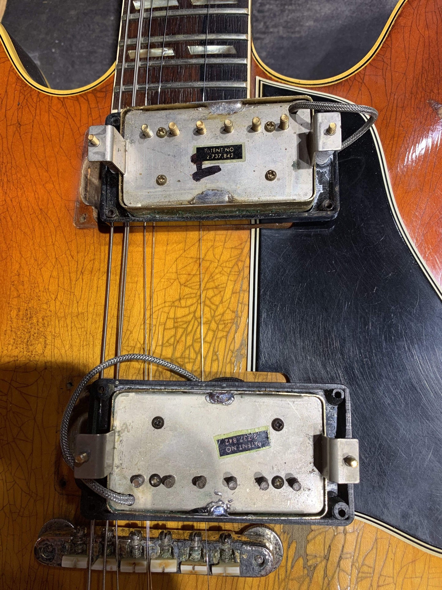 Gibson ES-345TDSV Sunburst 1965 Electric Guitars / Semi-Hollow