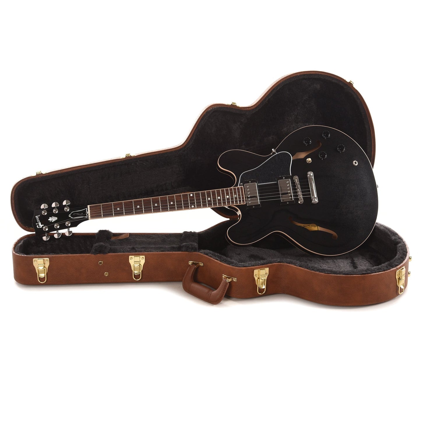 Gibson Memphis ES-335 Dot Graphite Metallic Electric Guitars / Semi-Hollow