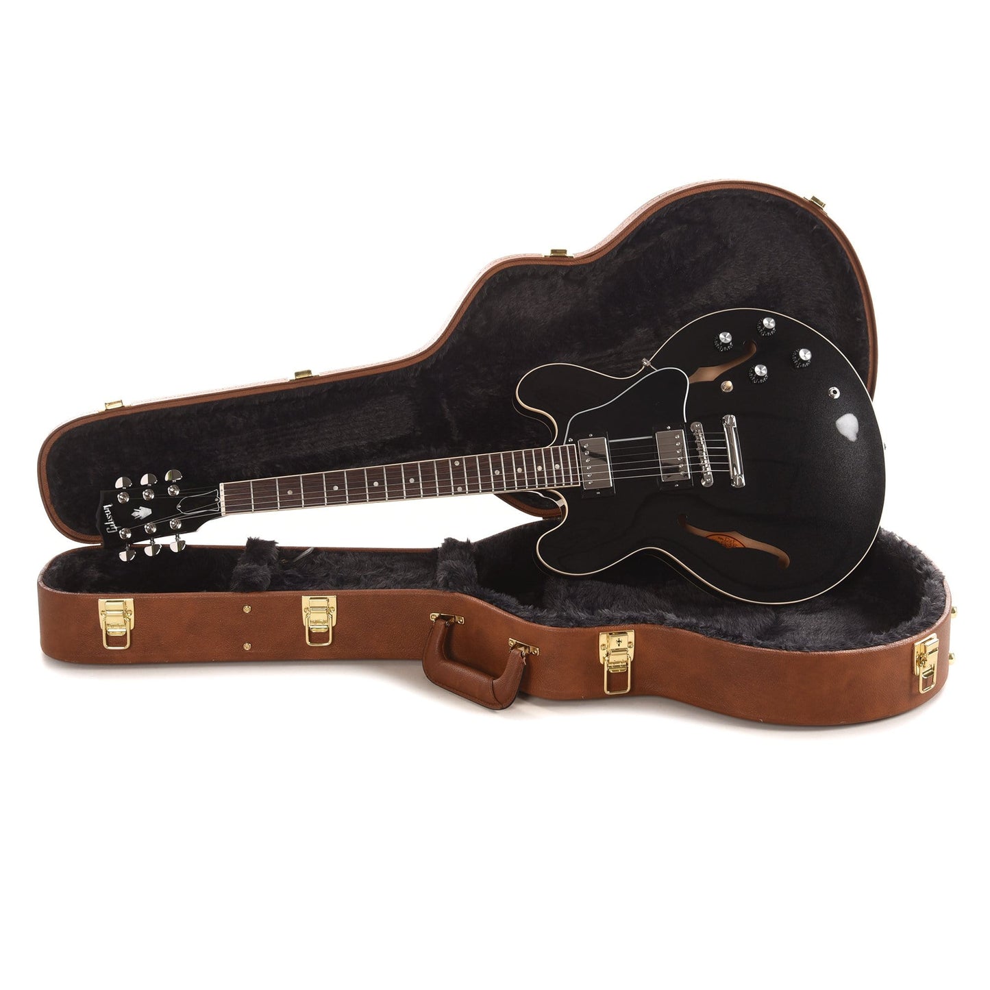 Gibson USA ES-335 Dot Graphite Metallic Electric Guitars / Semi-Hollow