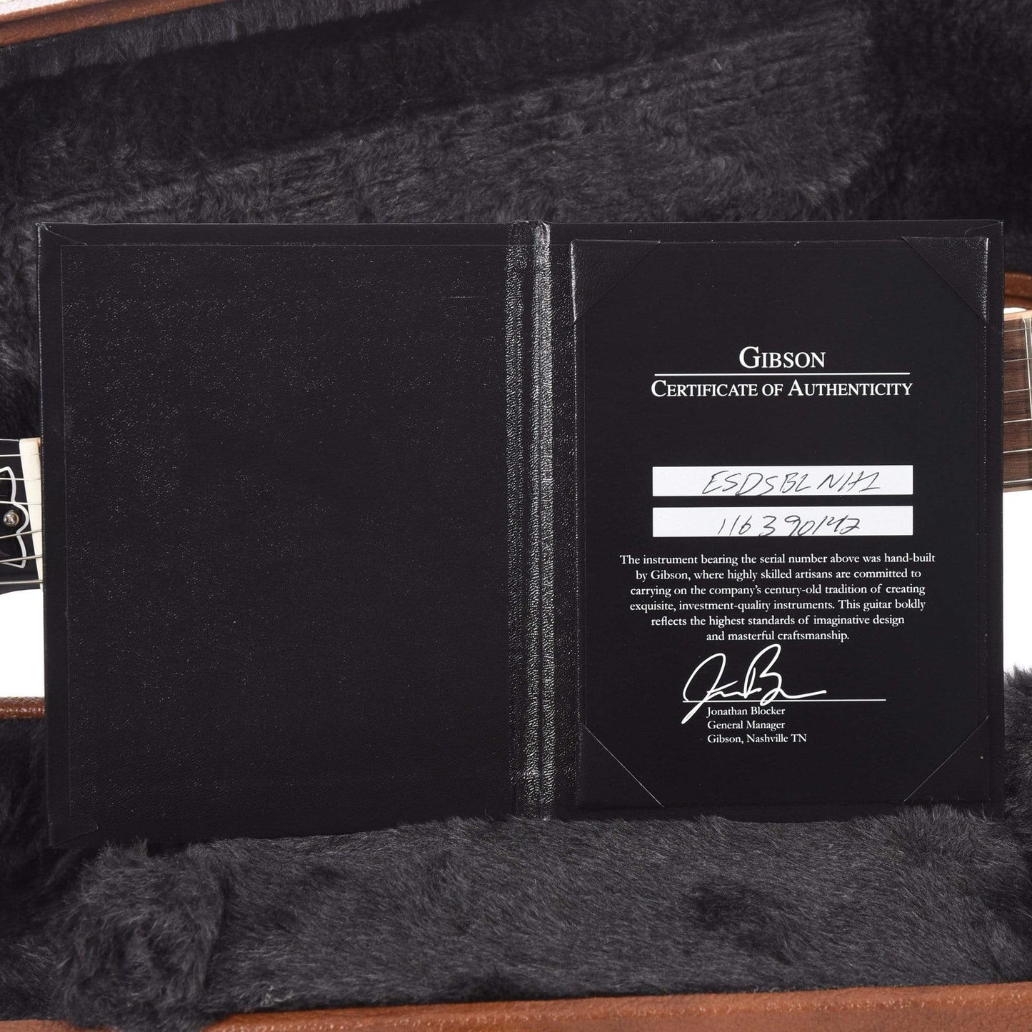 Gibson USA ES-335 Satin Trans Black Electric Guitars / Semi-Hollow