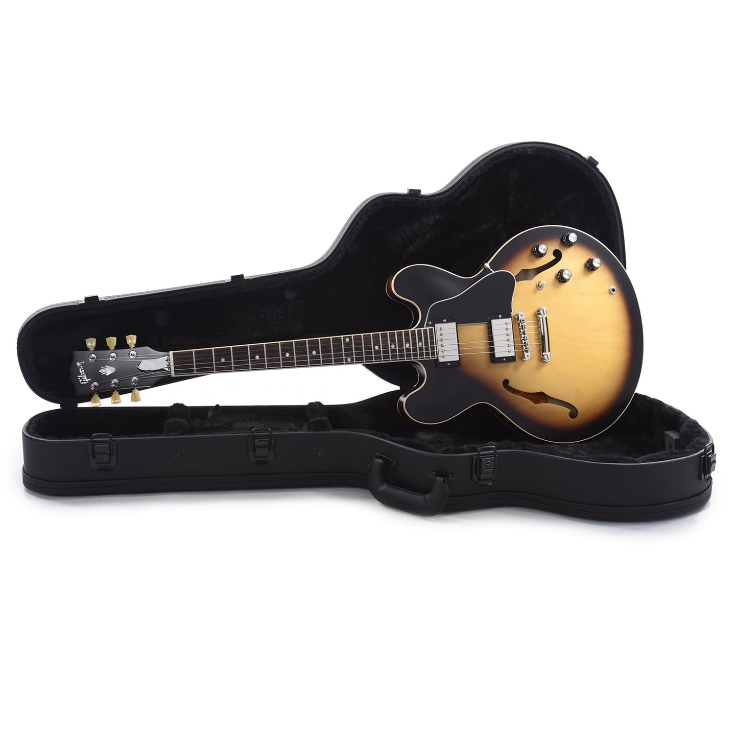 Gibson USA ES-335 Satin Vintage Burst Electric Guitars / Semi-Hollow