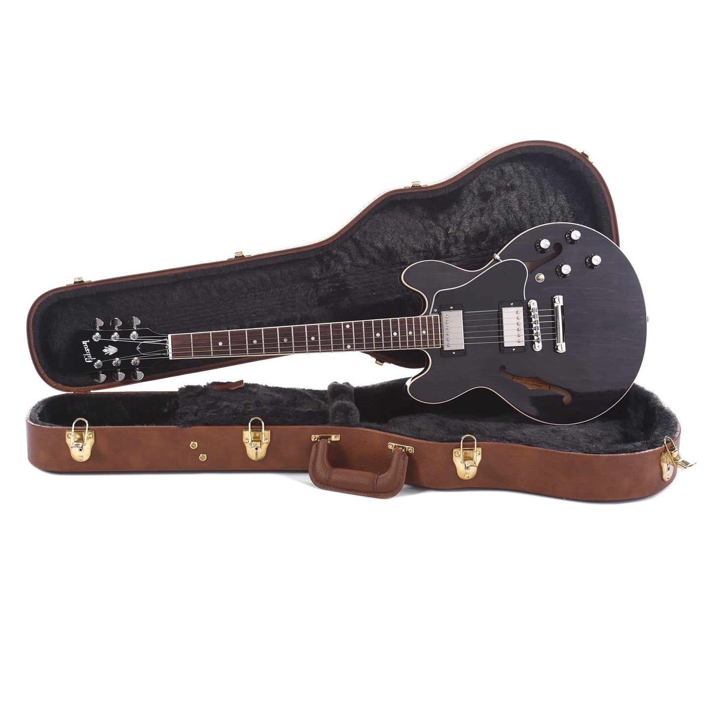 Gibson USA ES-339 Trans Ebony Electric Guitars / Semi-Hollow