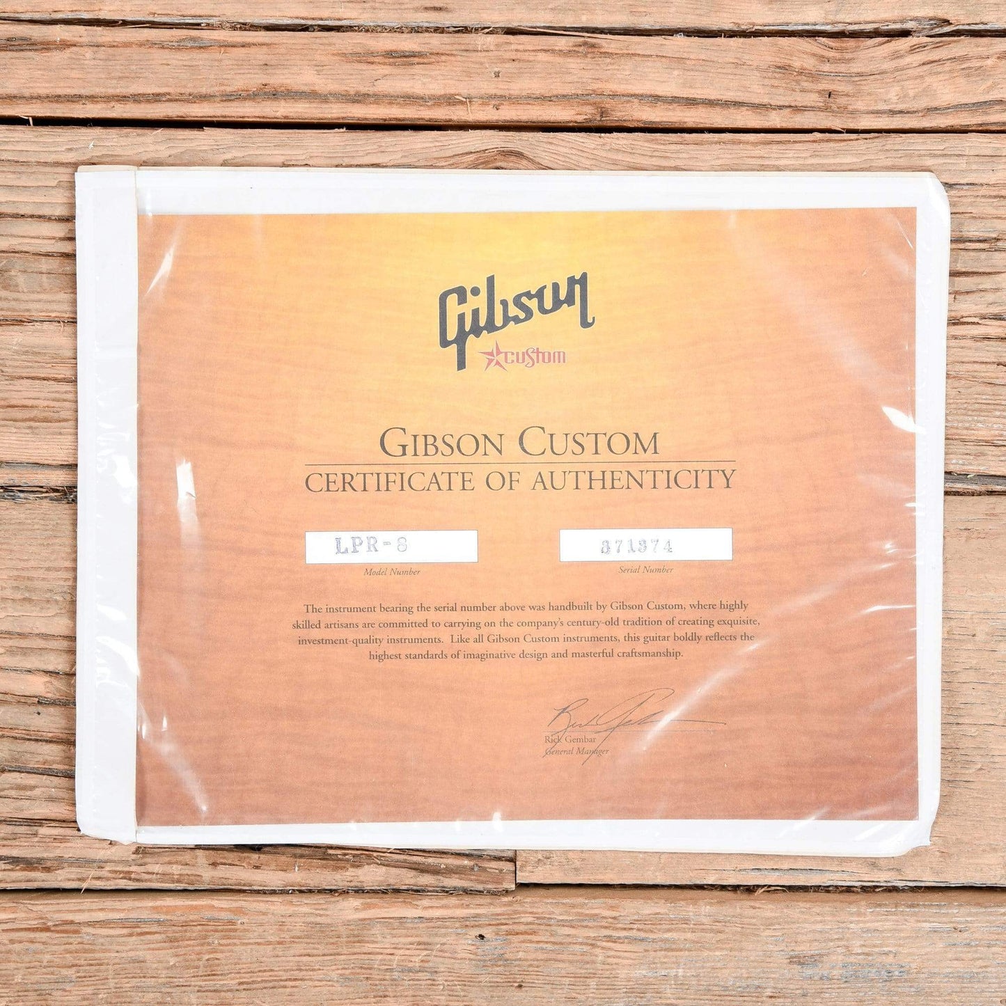 Gibson CS 1958 Les Paul Standard Reissue Tobacco Sunburst 2007 Electric Guitars / Solid Body